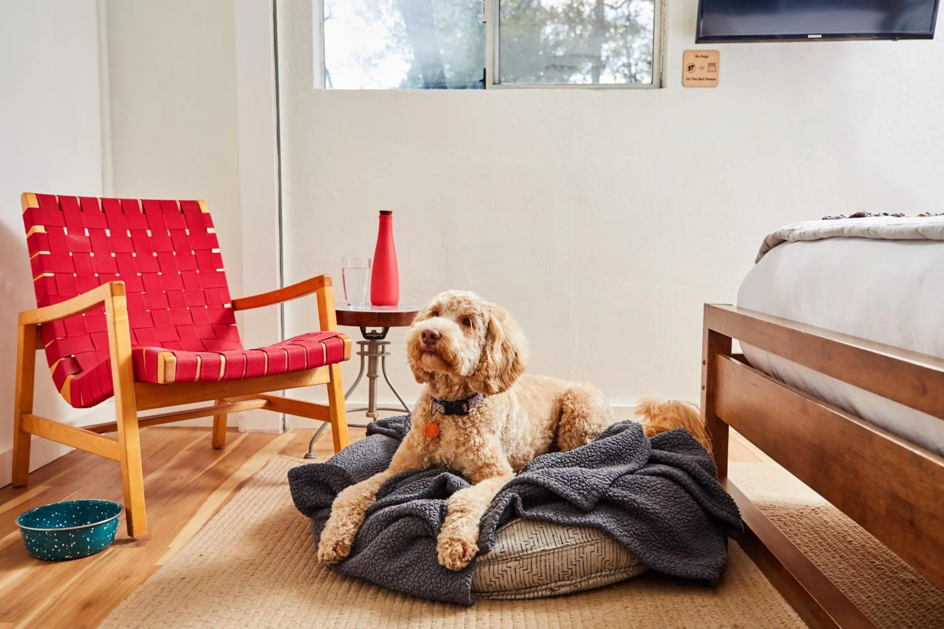 Bedroom in Mine and Farm, The Inn at Guerneville, CA