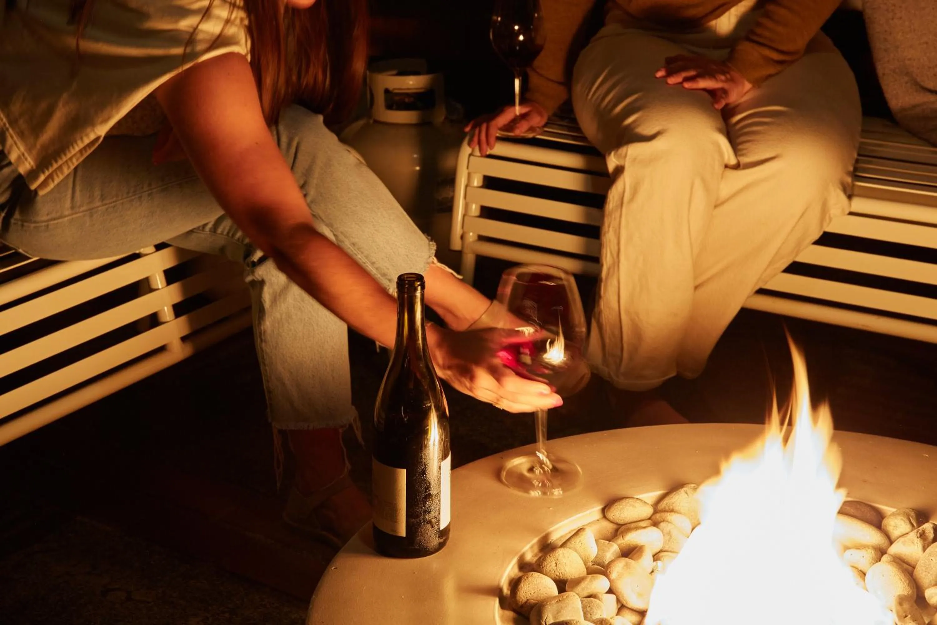 group of guests in Mine and Farm, The Inn at Guerneville, CA