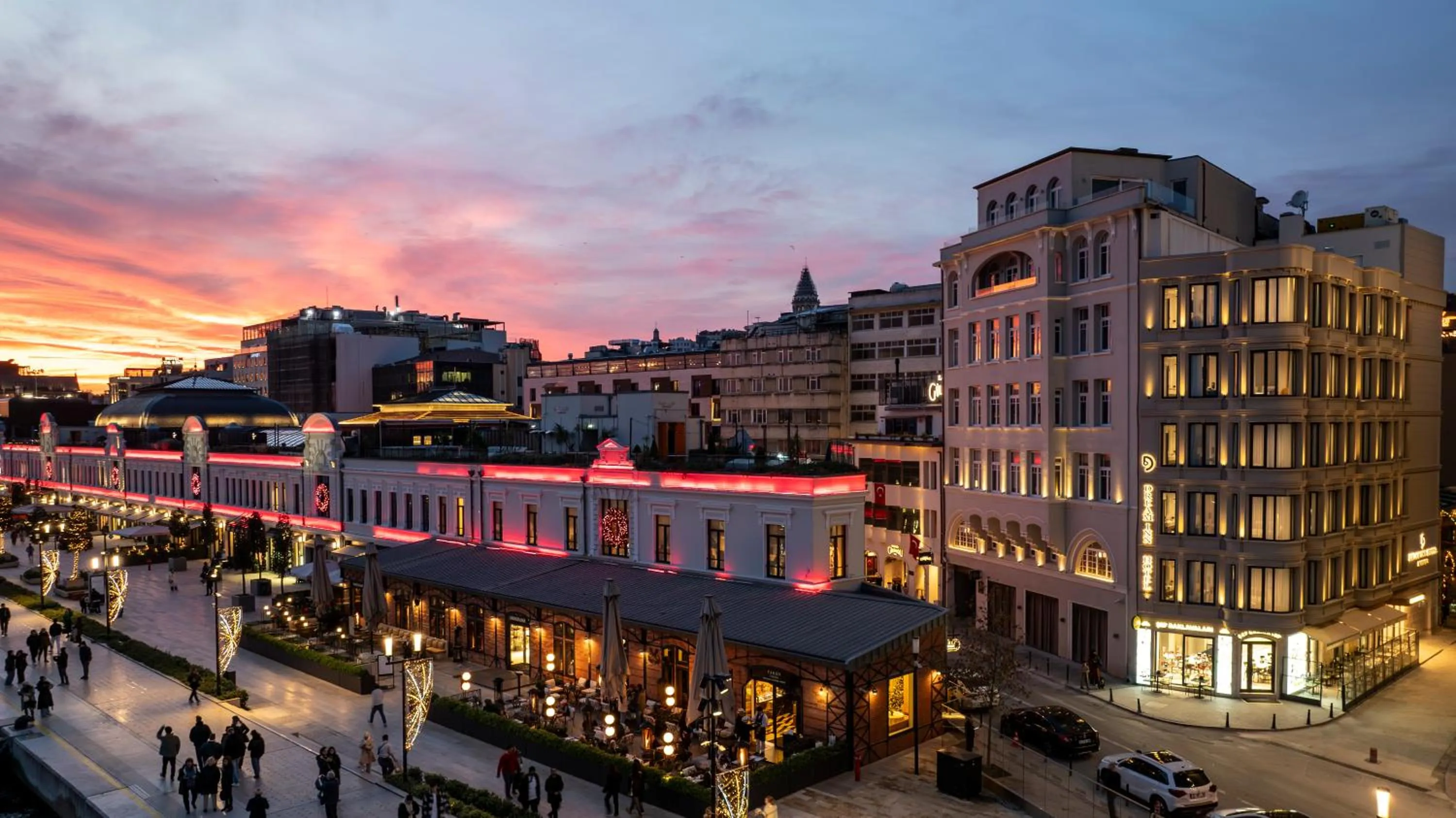 City view in Dream Inn Karaköy Bosphorus