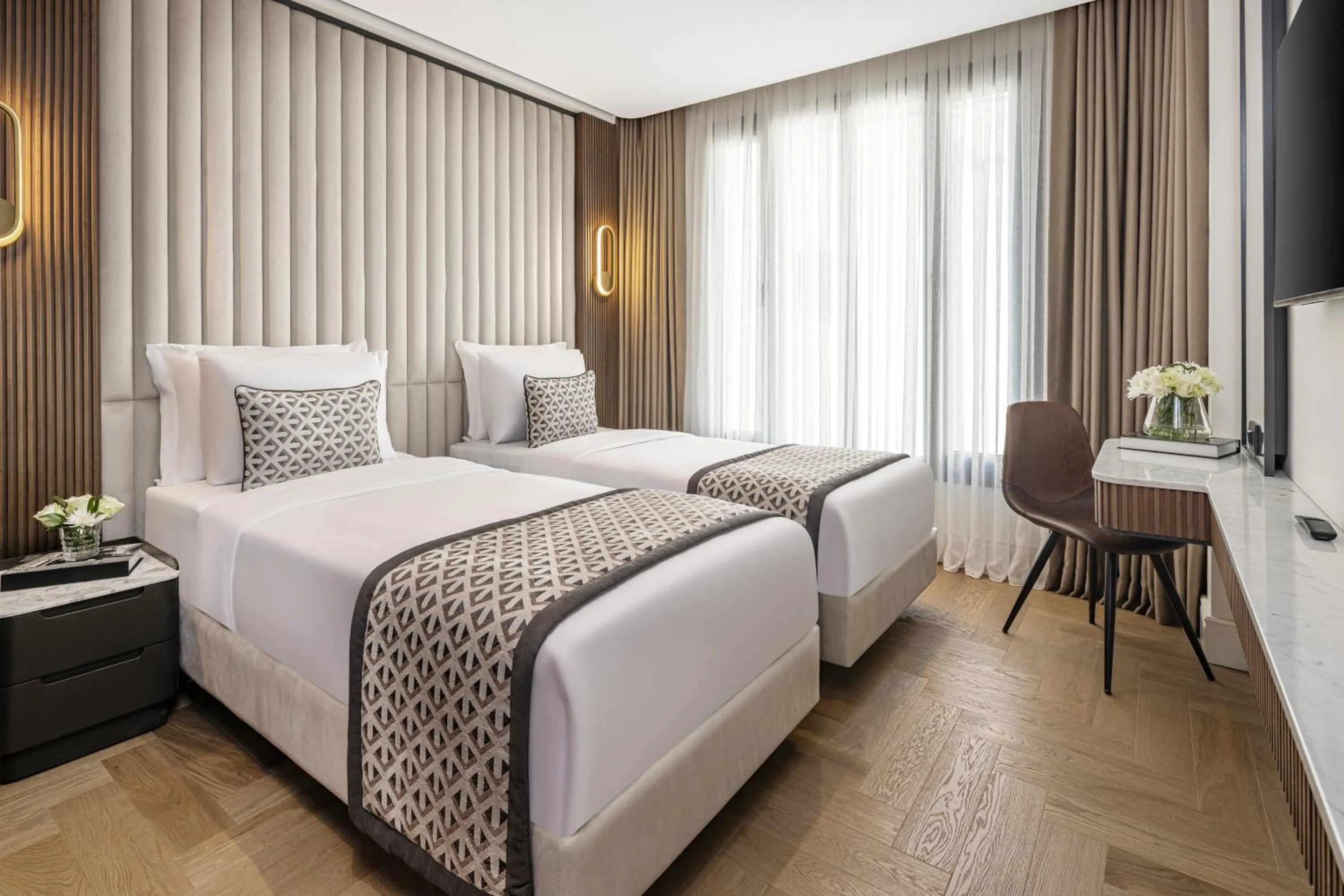 Bed in Dream Inn Karaköy Bosphorus