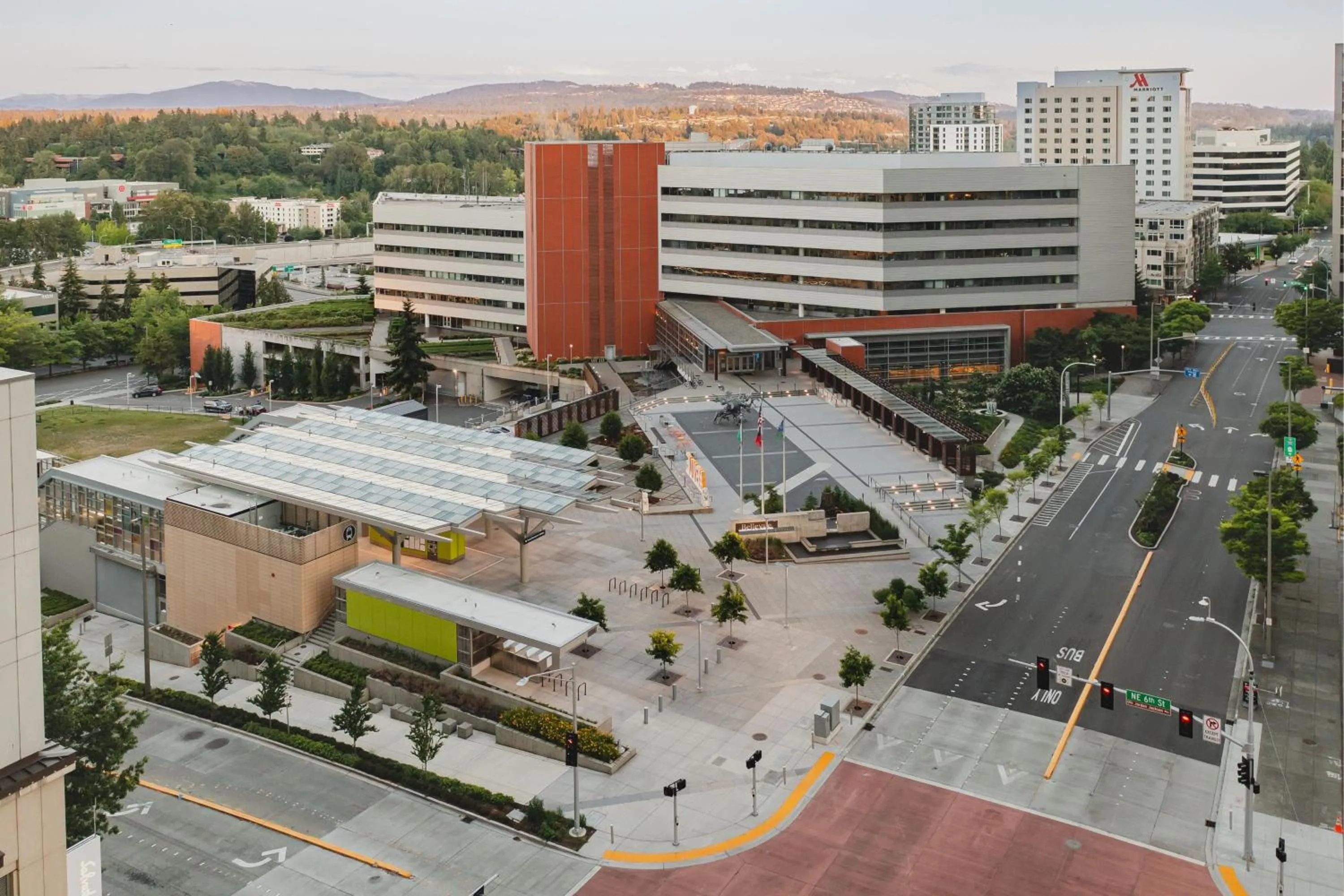 View (from property/room) in Seattle Marriott Bellevue