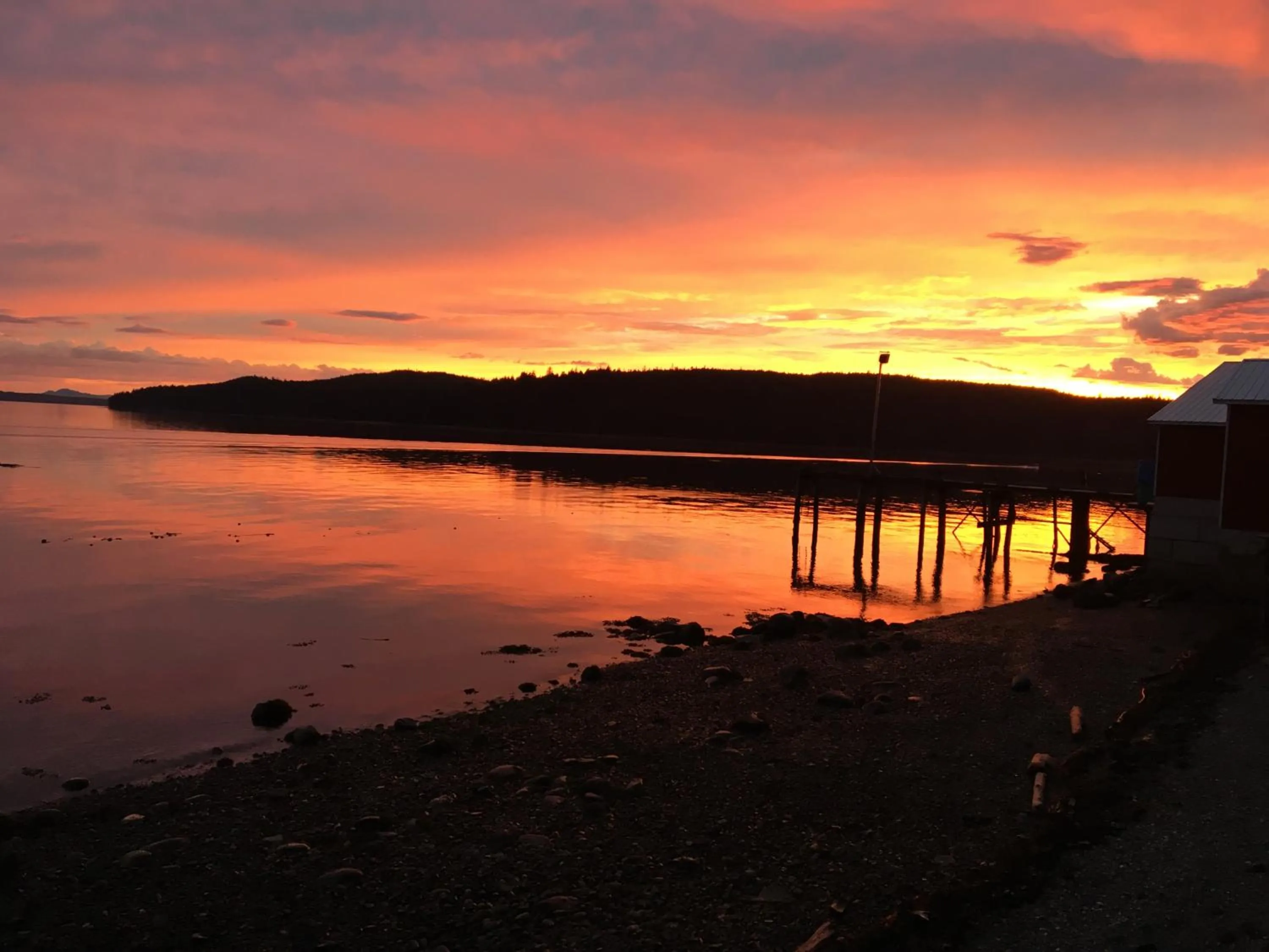 Natural landscape in Orca Lodge