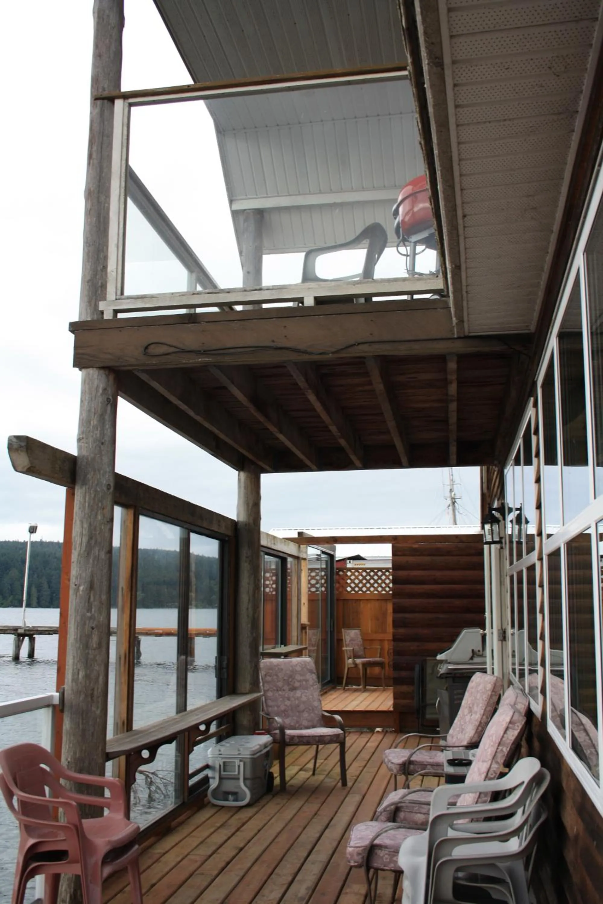 BBQ facilities in Orca Lodge