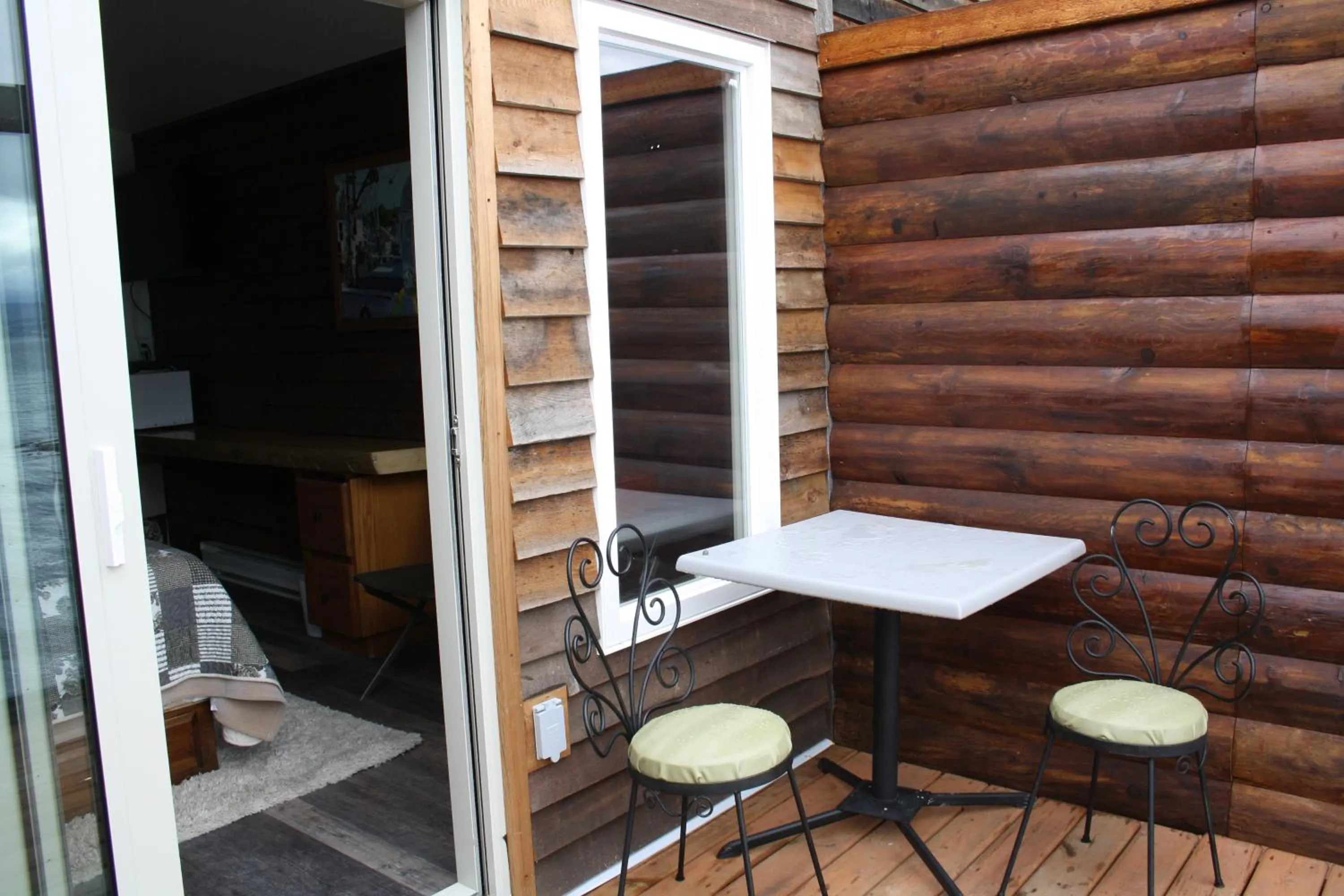 Patio in Orca Lodge