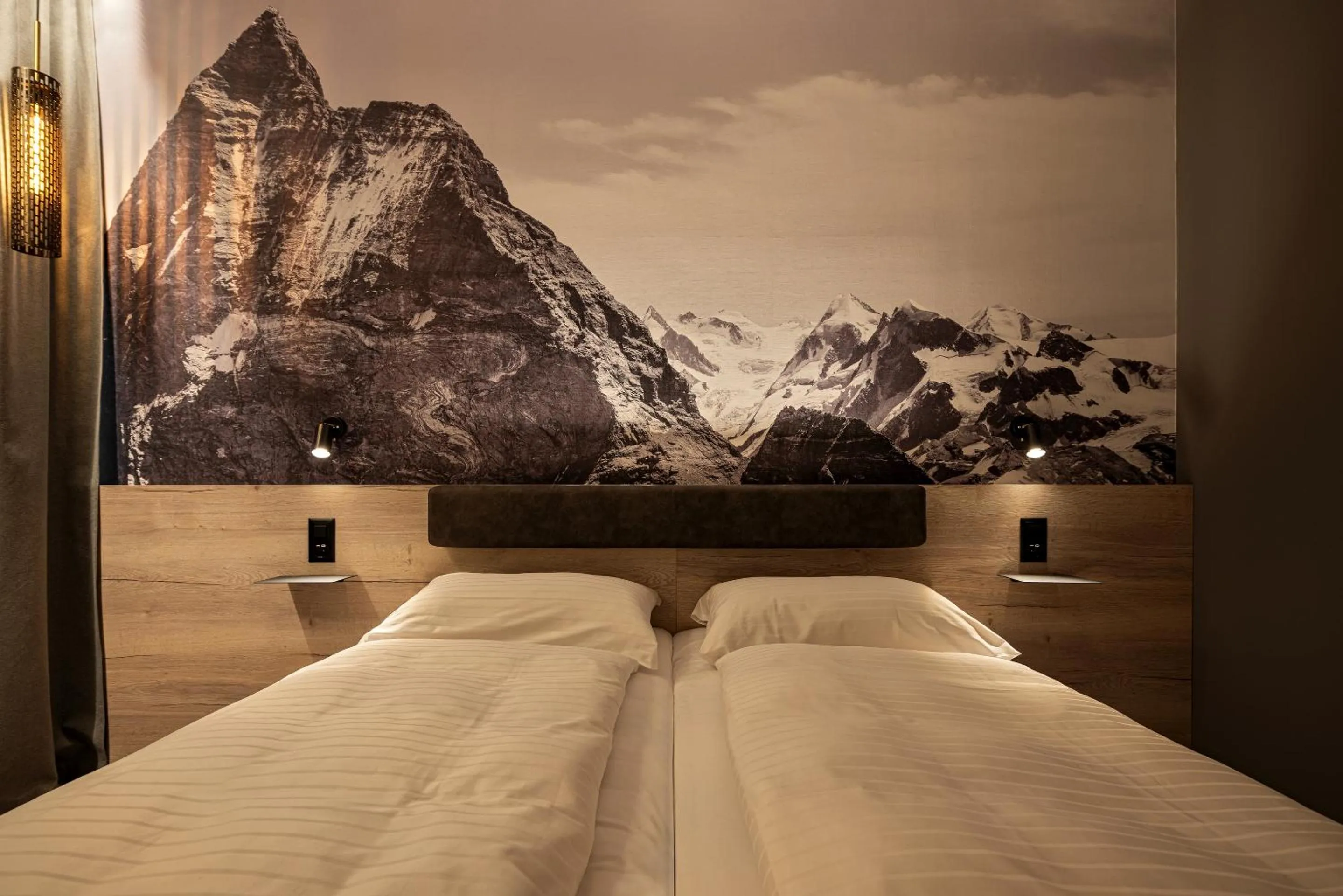 Bed in Zleep Hotel Lausanne-Chavannes