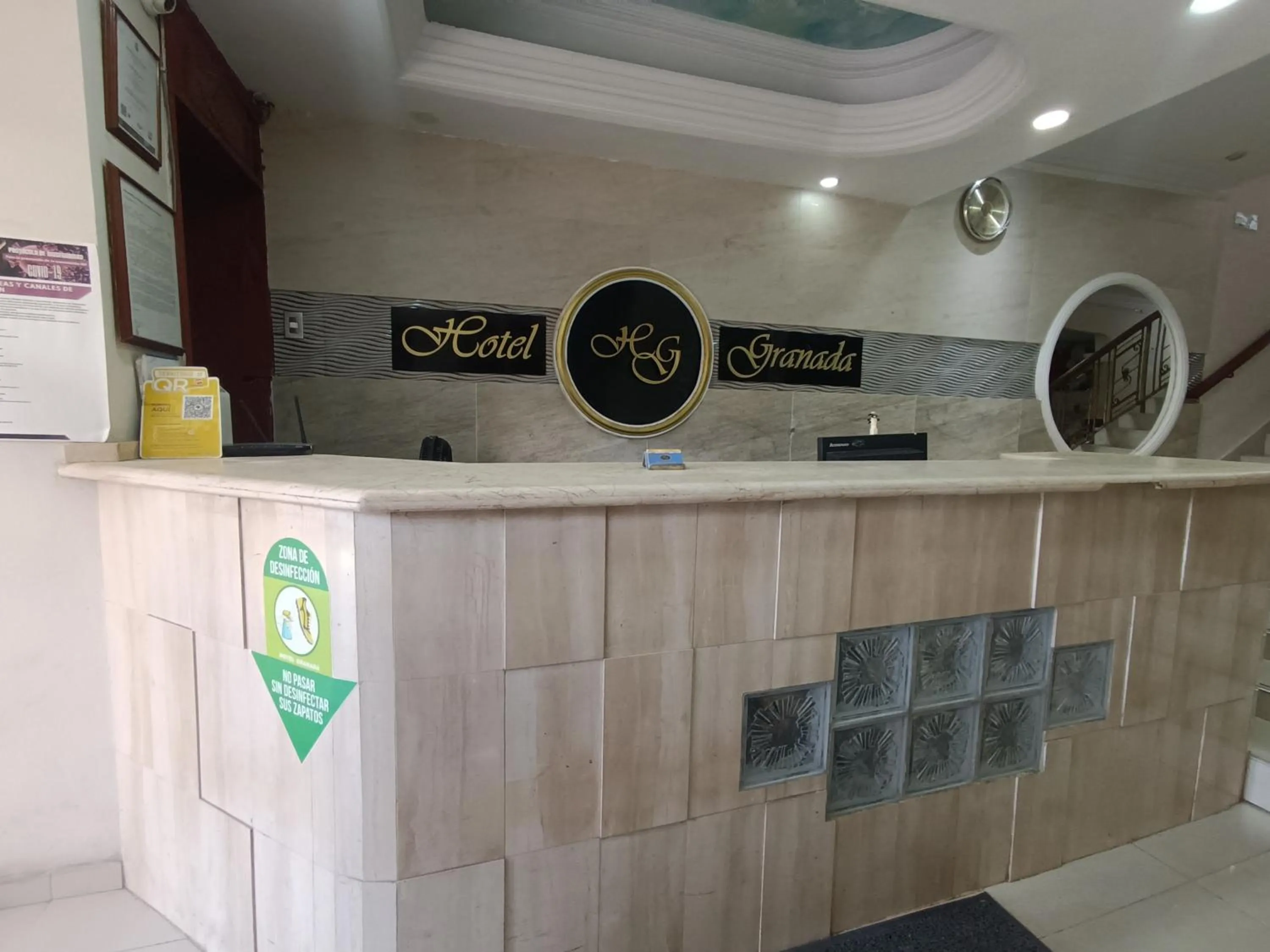 Lobby or reception in Hotel Granada Inn