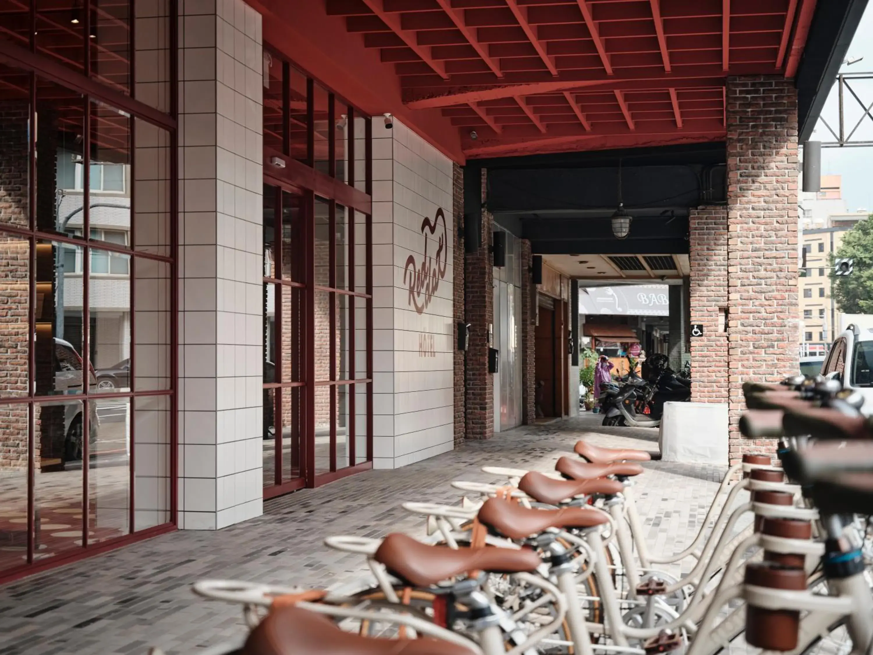 Property building in Reddot Hotel Property building in Reddot Hotel