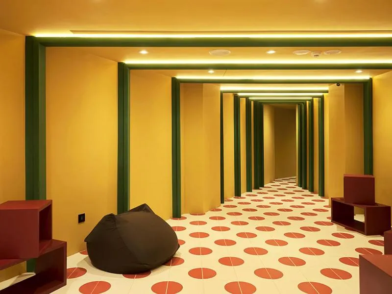 Seating area in Reddot Hotel