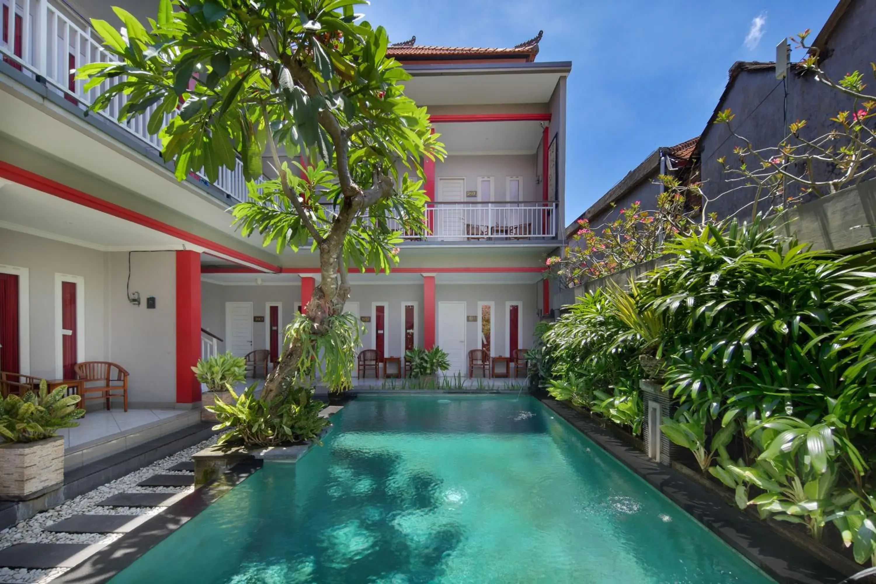 Swimming pool in Angkul Angkul Beach Inn Kuta by Kamara Swimming pool in Angkul Angkul Beach Inn Kuta by Kamara