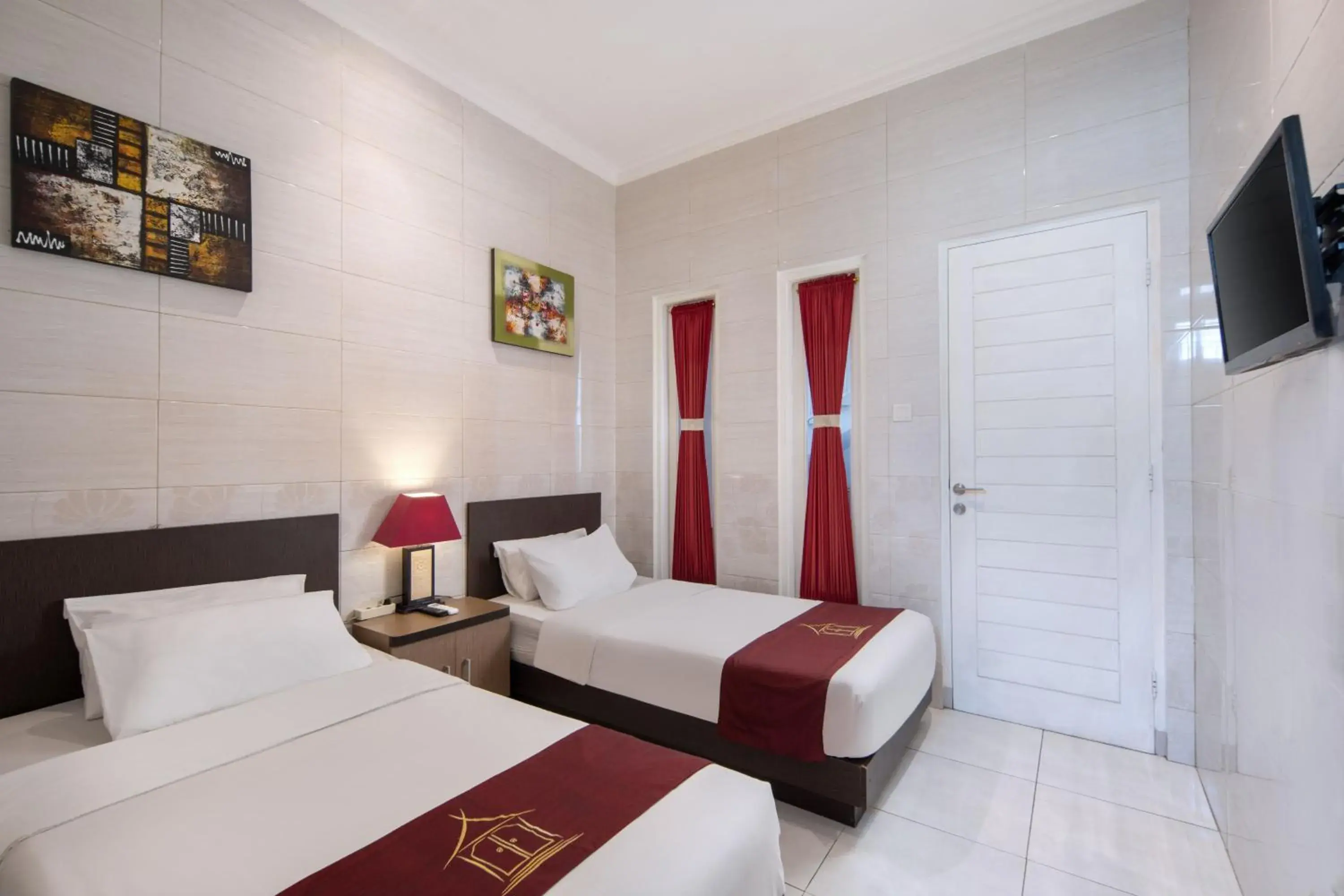 Bedroom, Bed in Angkul Angkul Beach Inn Kuta by Kamara Bedroom, Bed in Angkul Angkul Beach Inn Kuta by Kamara