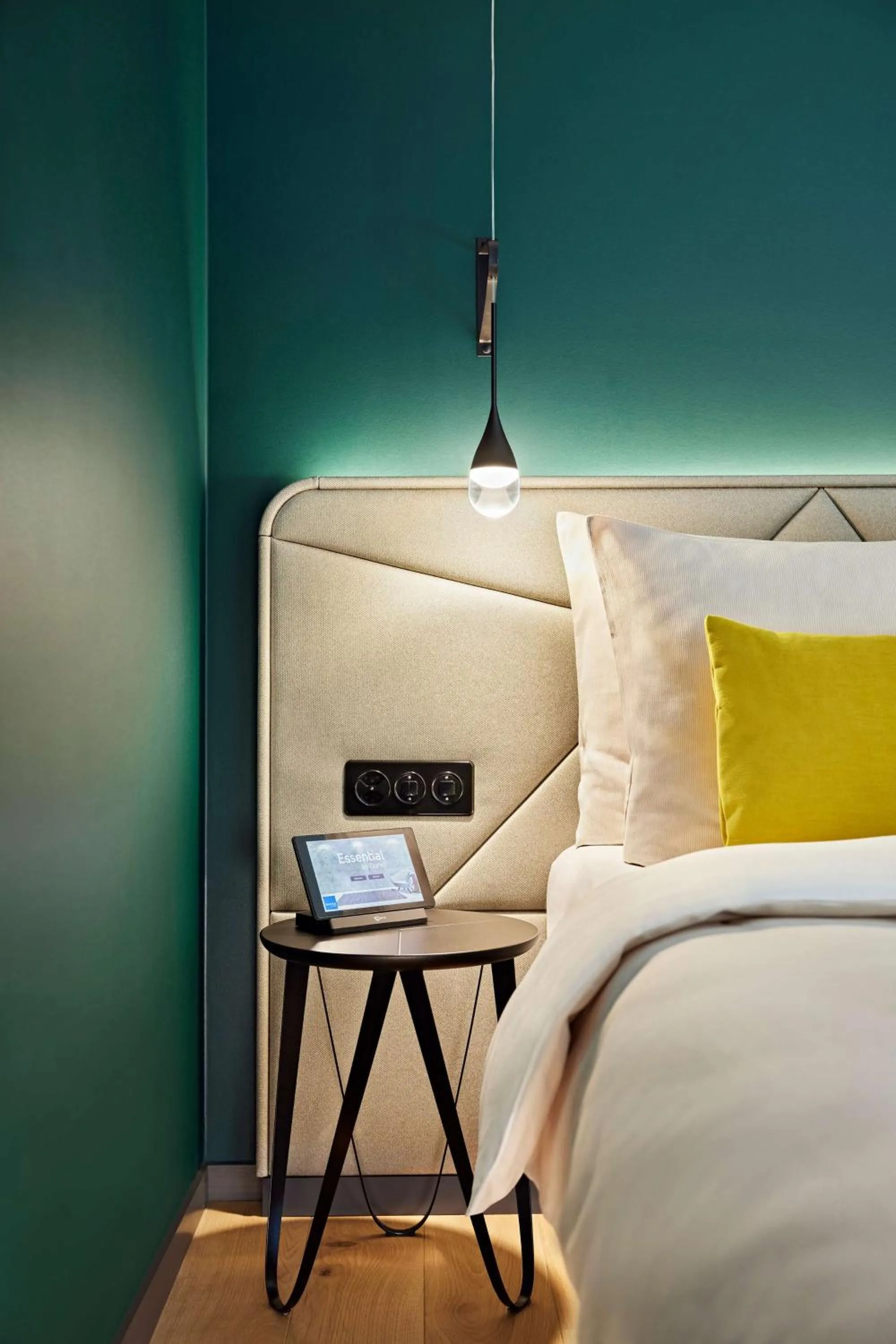 Photo of the whole room, Bed in Essential by Dorint Interlaken - New Opening