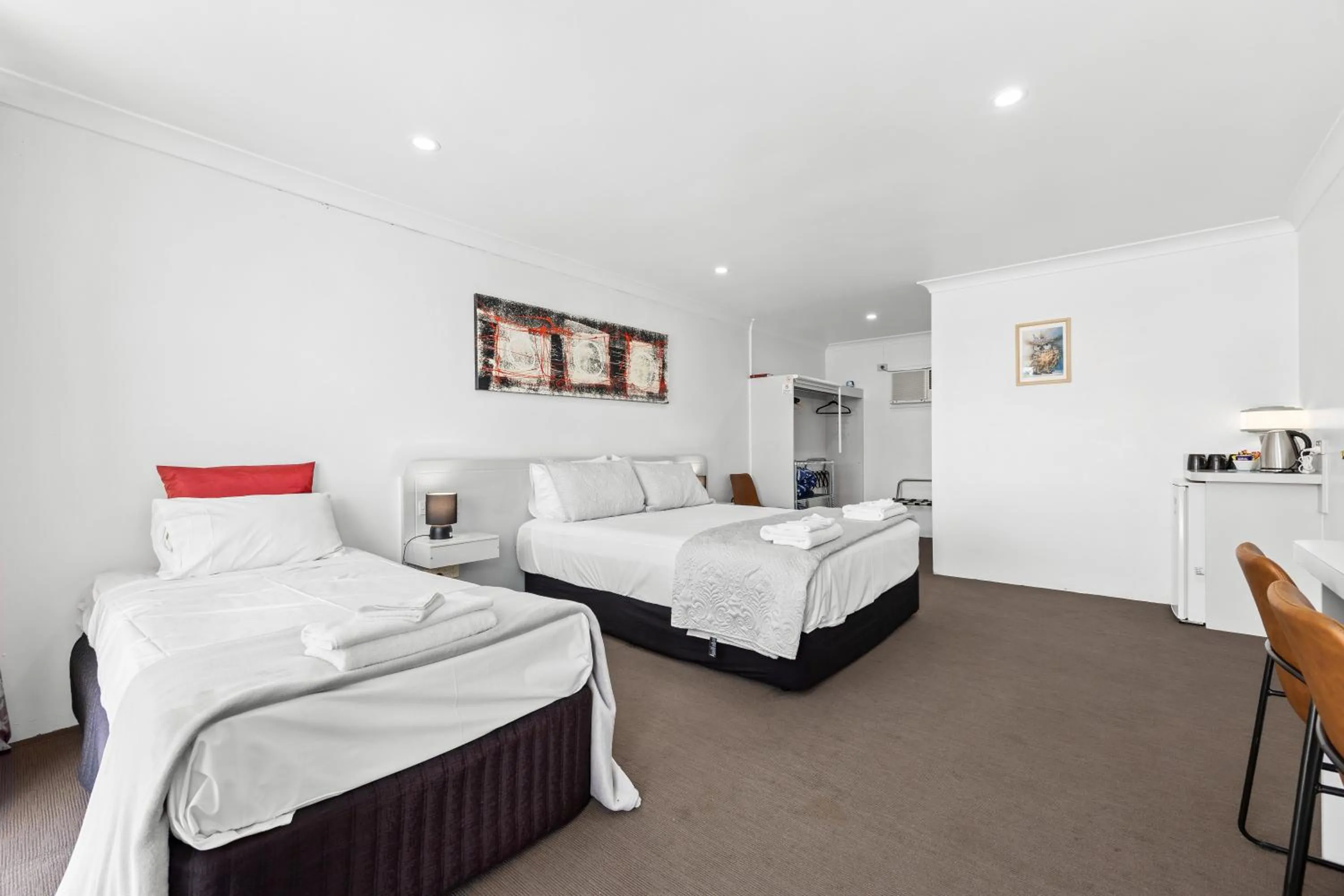 Bed in Alexander Motel