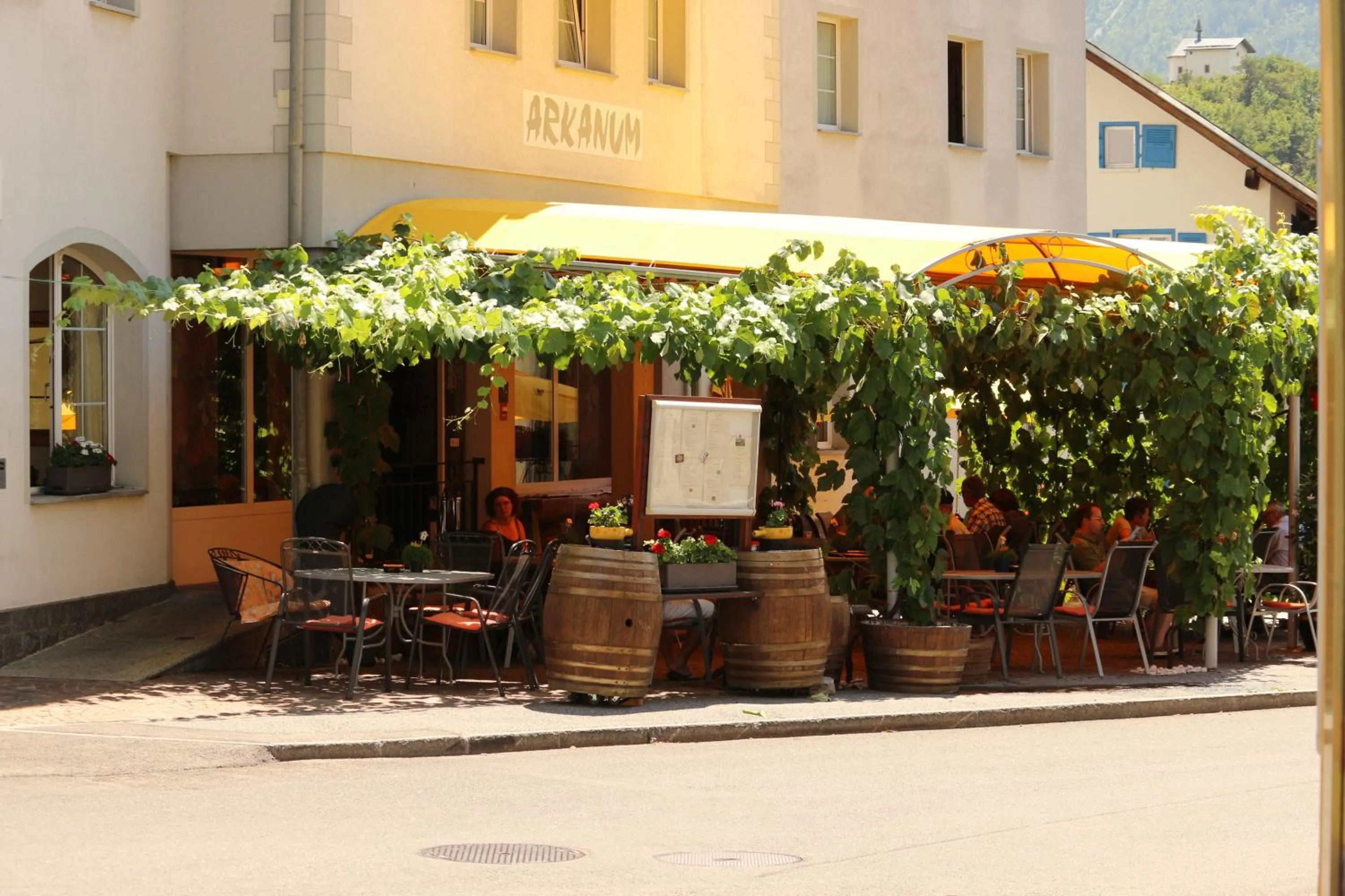 Balcony/Terrace in Hotel Arkanum