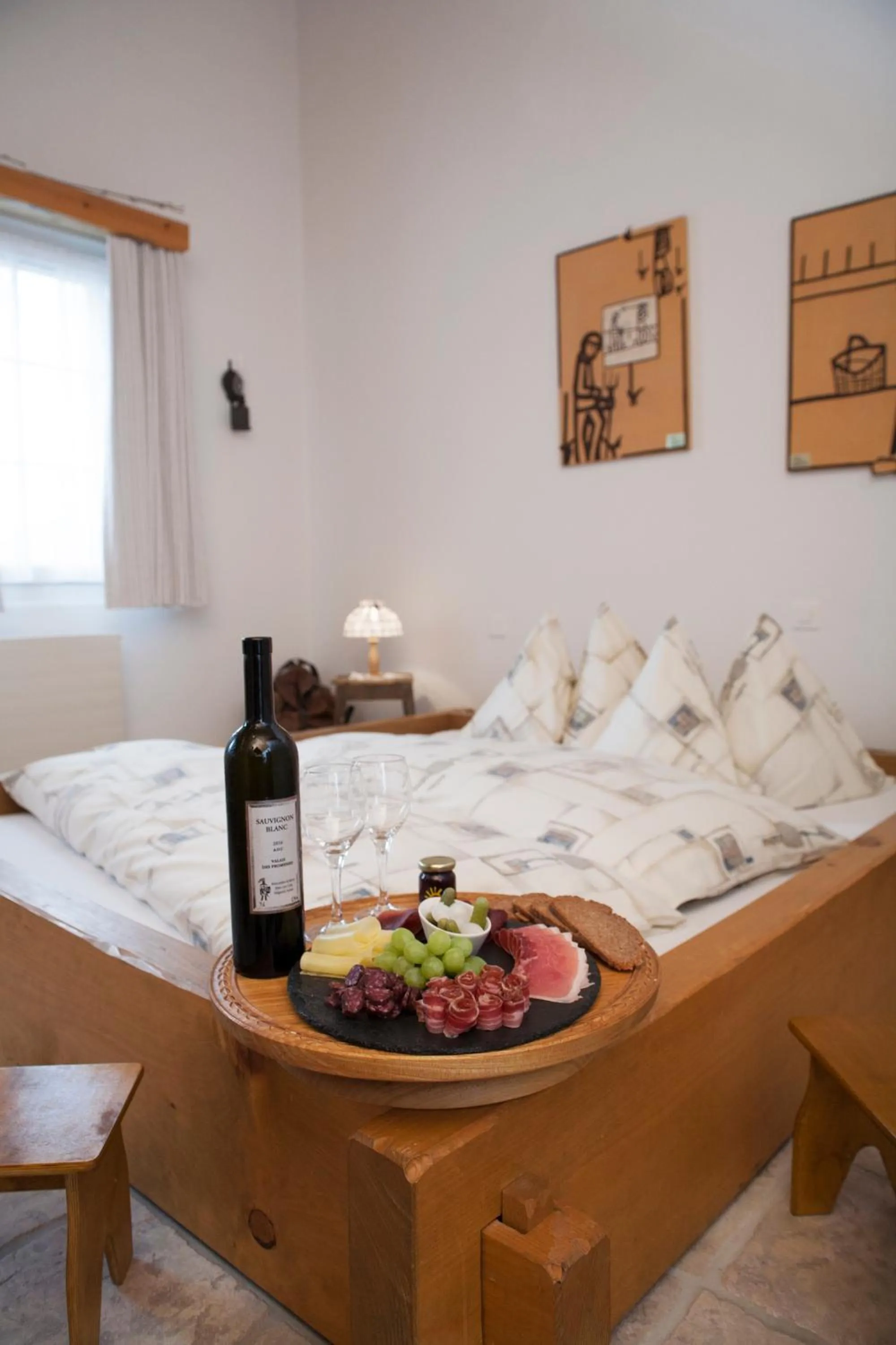 Bed in Hotel Arkanum