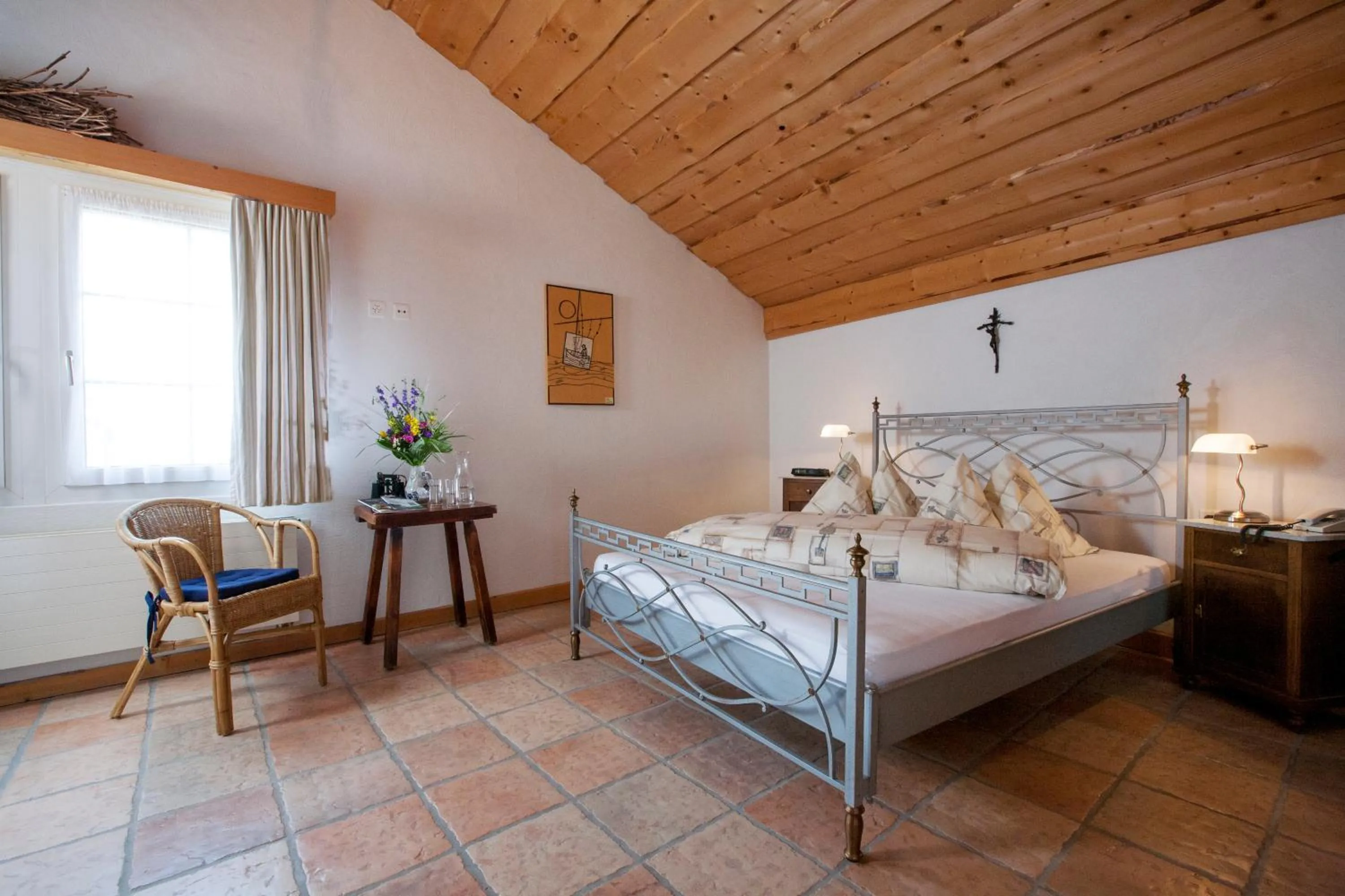 Bed in Hotel Arkanum