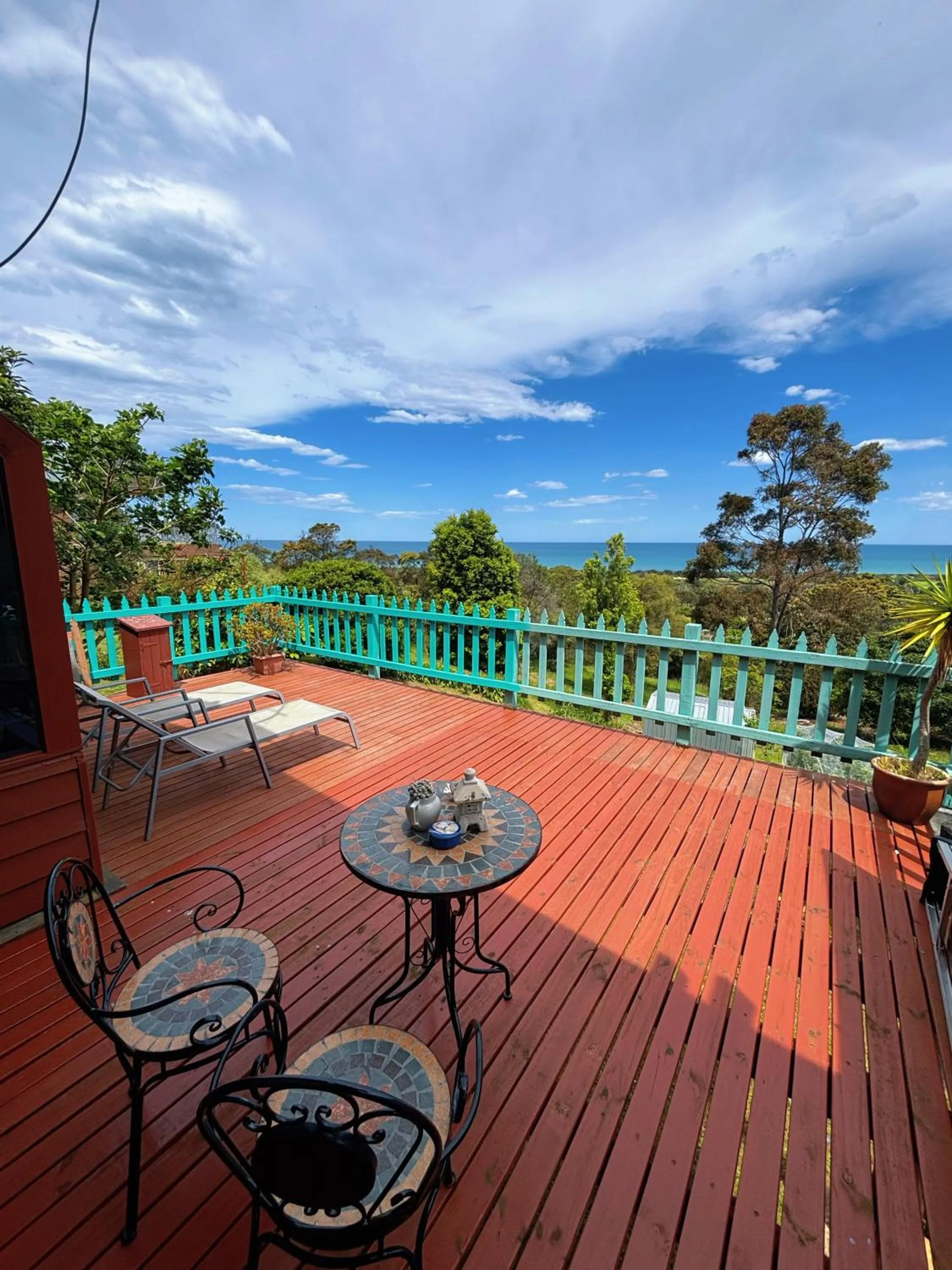 Balcony/Terrace in The Goat and Goose Bed & Breakfast