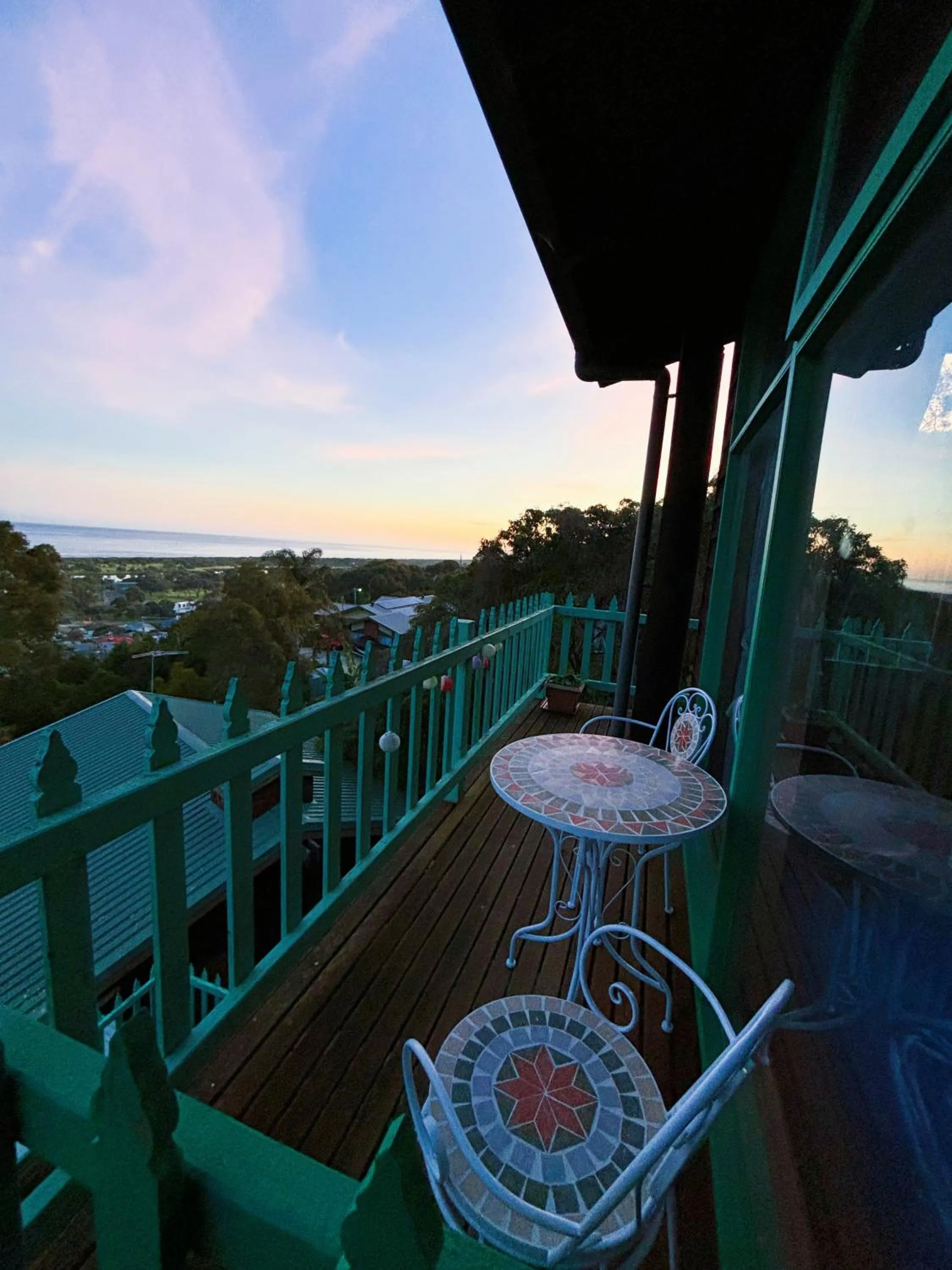 Balcony/Terrace in The Goat and Goose Bed & Breakfast