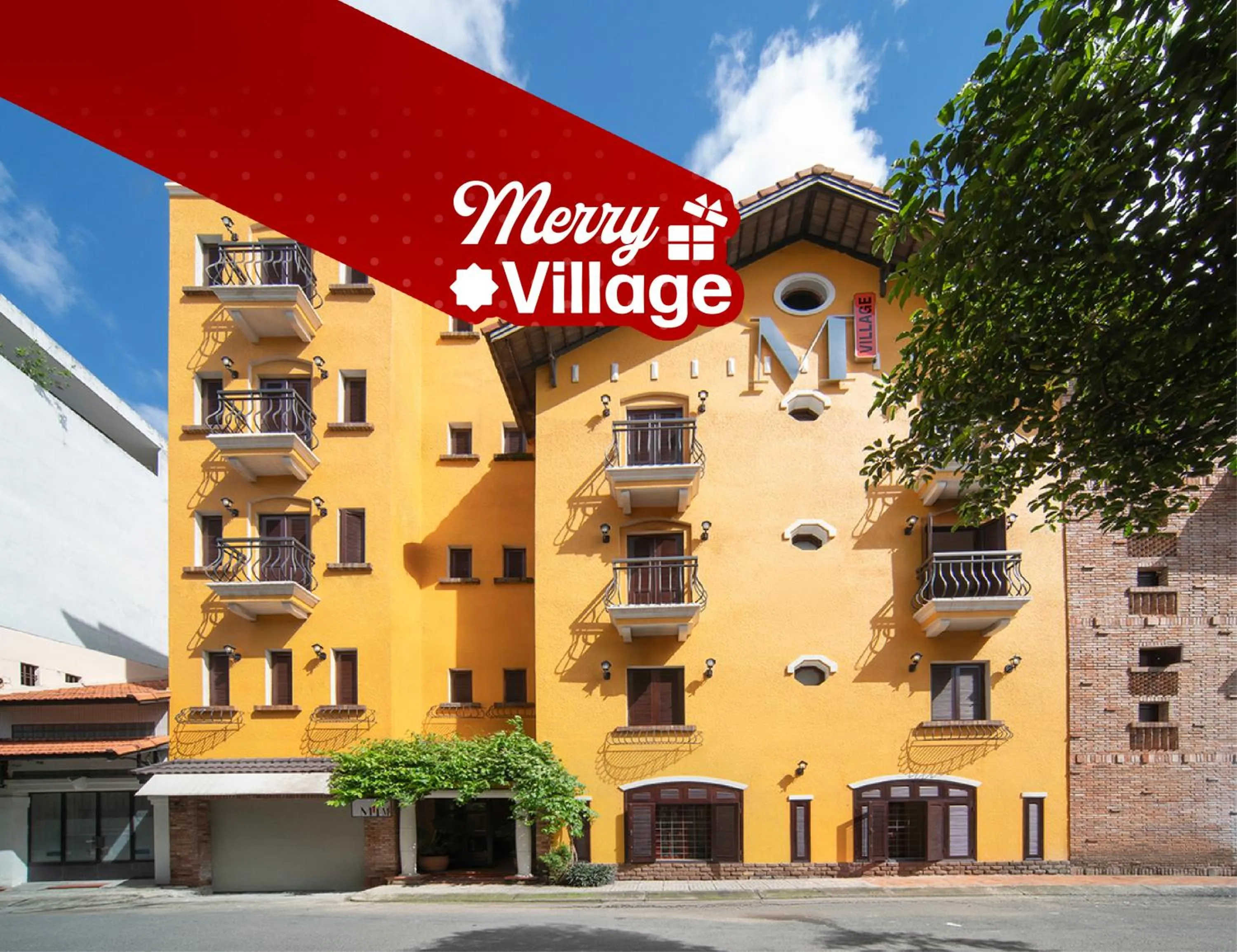 Property building in M Village Living Cách Mạng Tháng 8