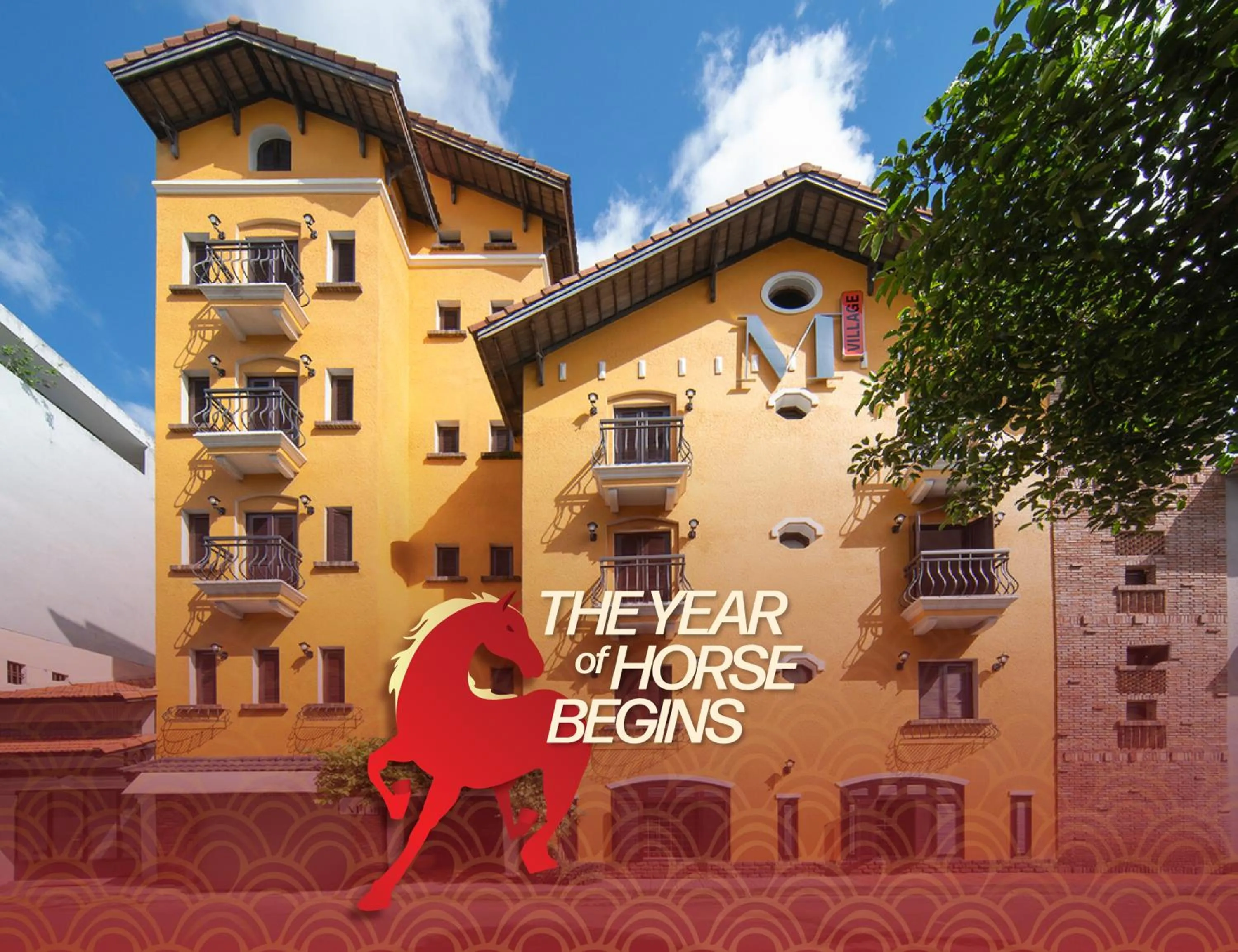 Property building in M Village Living Cách Mạng Tháng 8