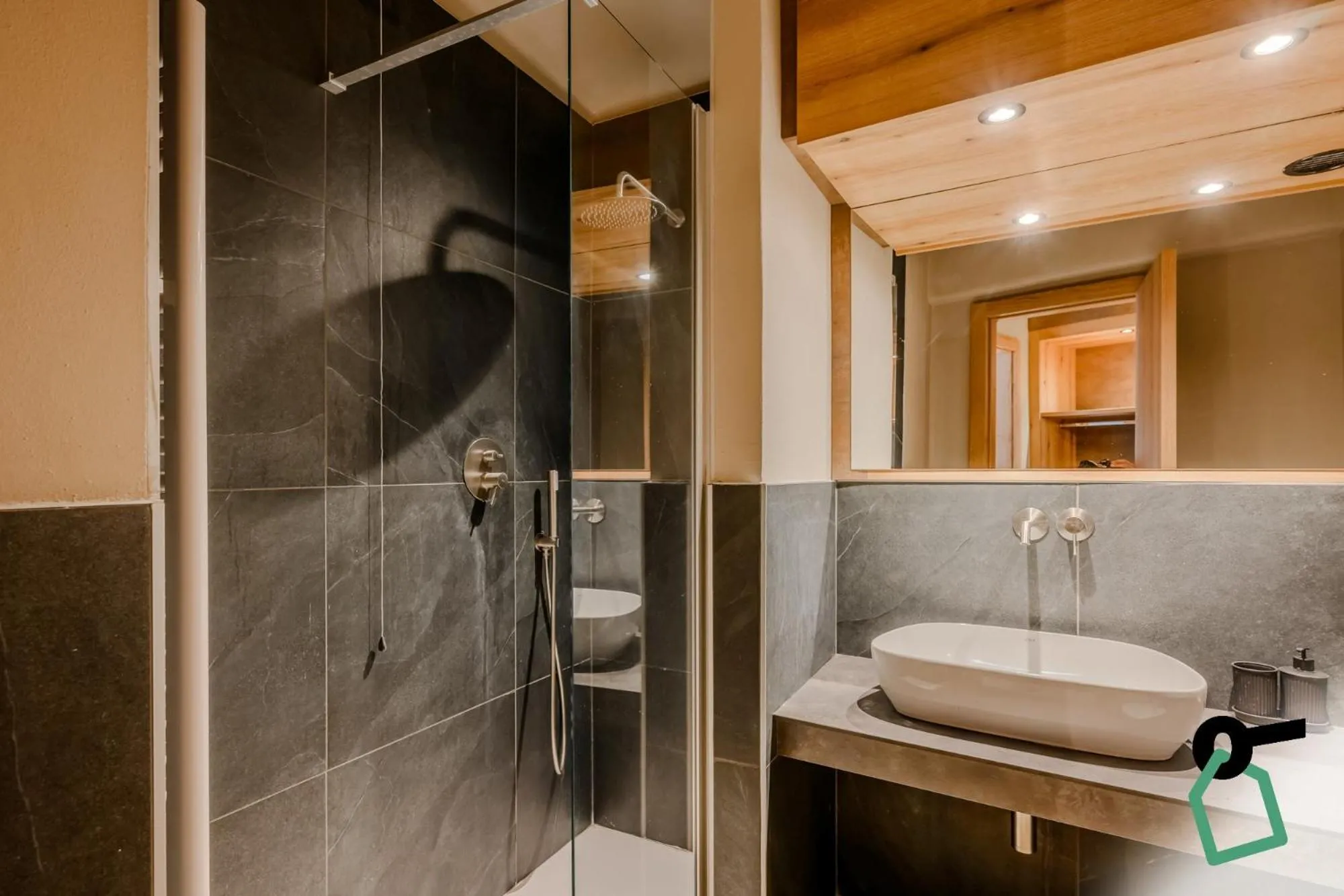 Bathroom in Hotiday Sauze Torre