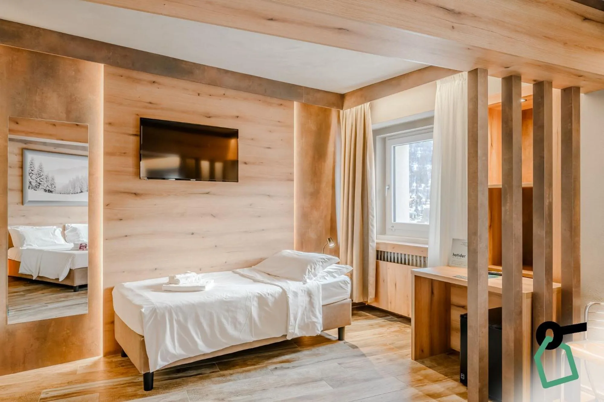 Bedroom, Bed in Hotiday Sauze Torre