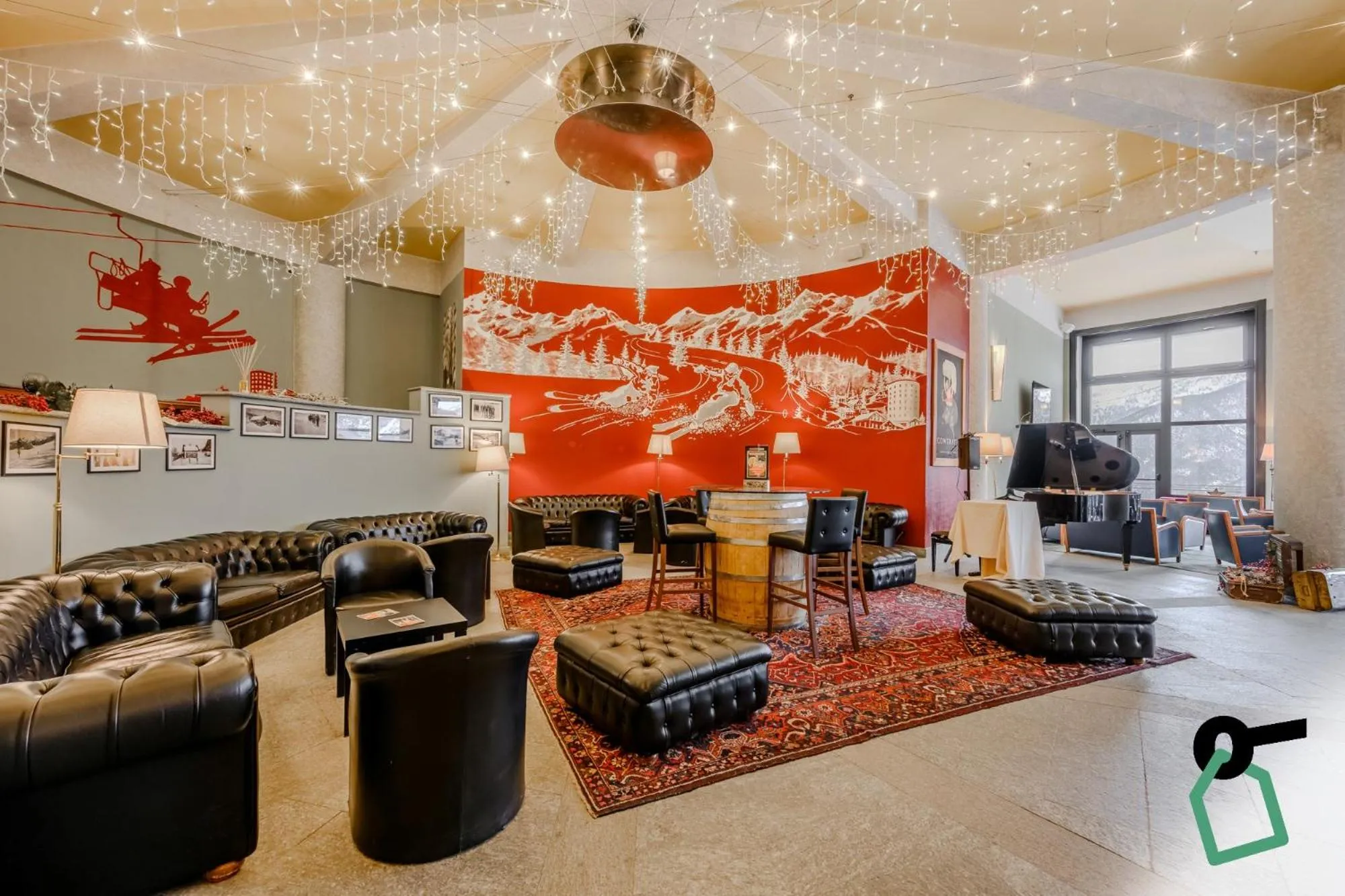 Lobby or reception in Hotiday Sauze Torre