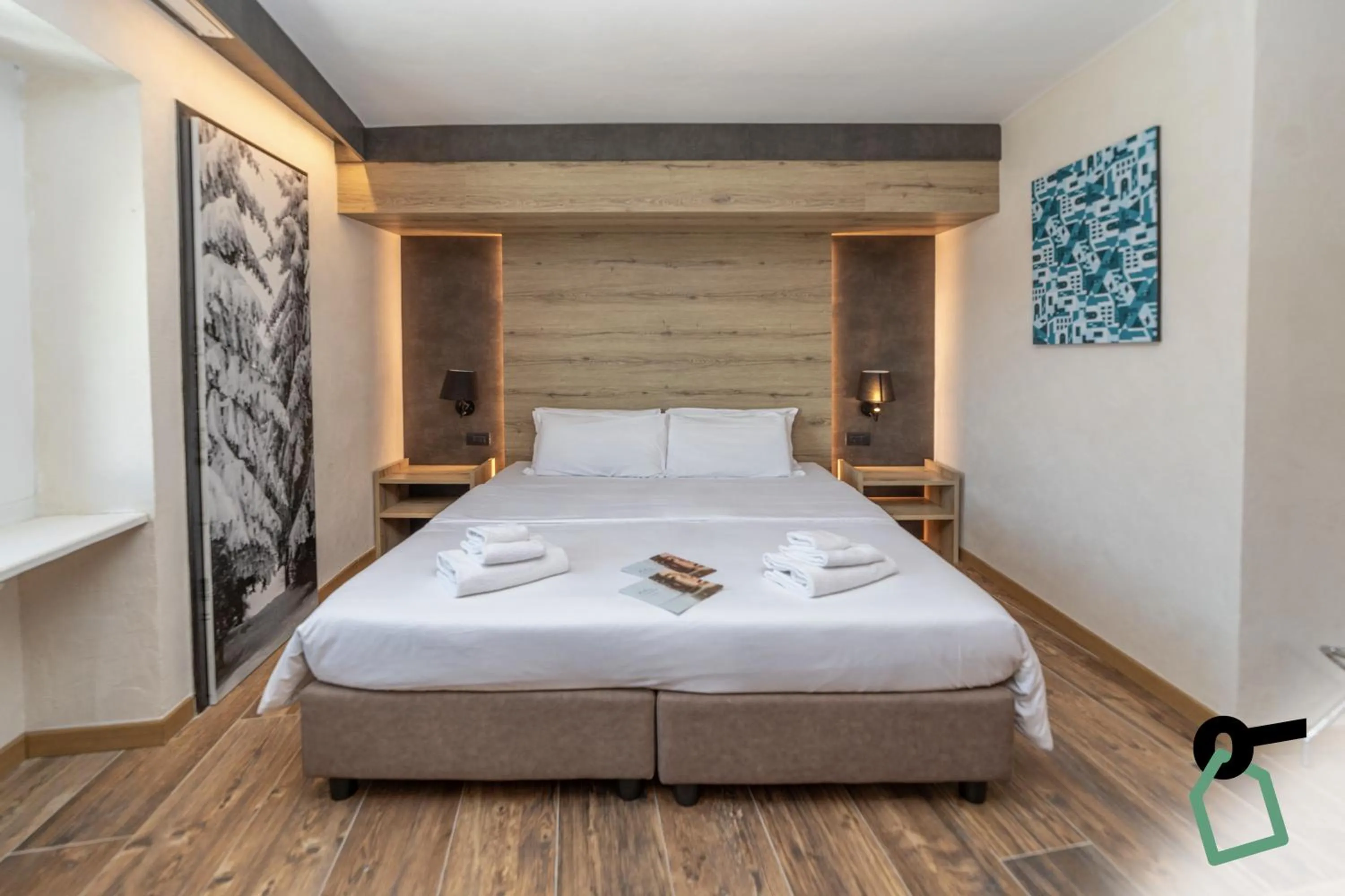 Bedroom, Bed in Hotiday Sauze Torre