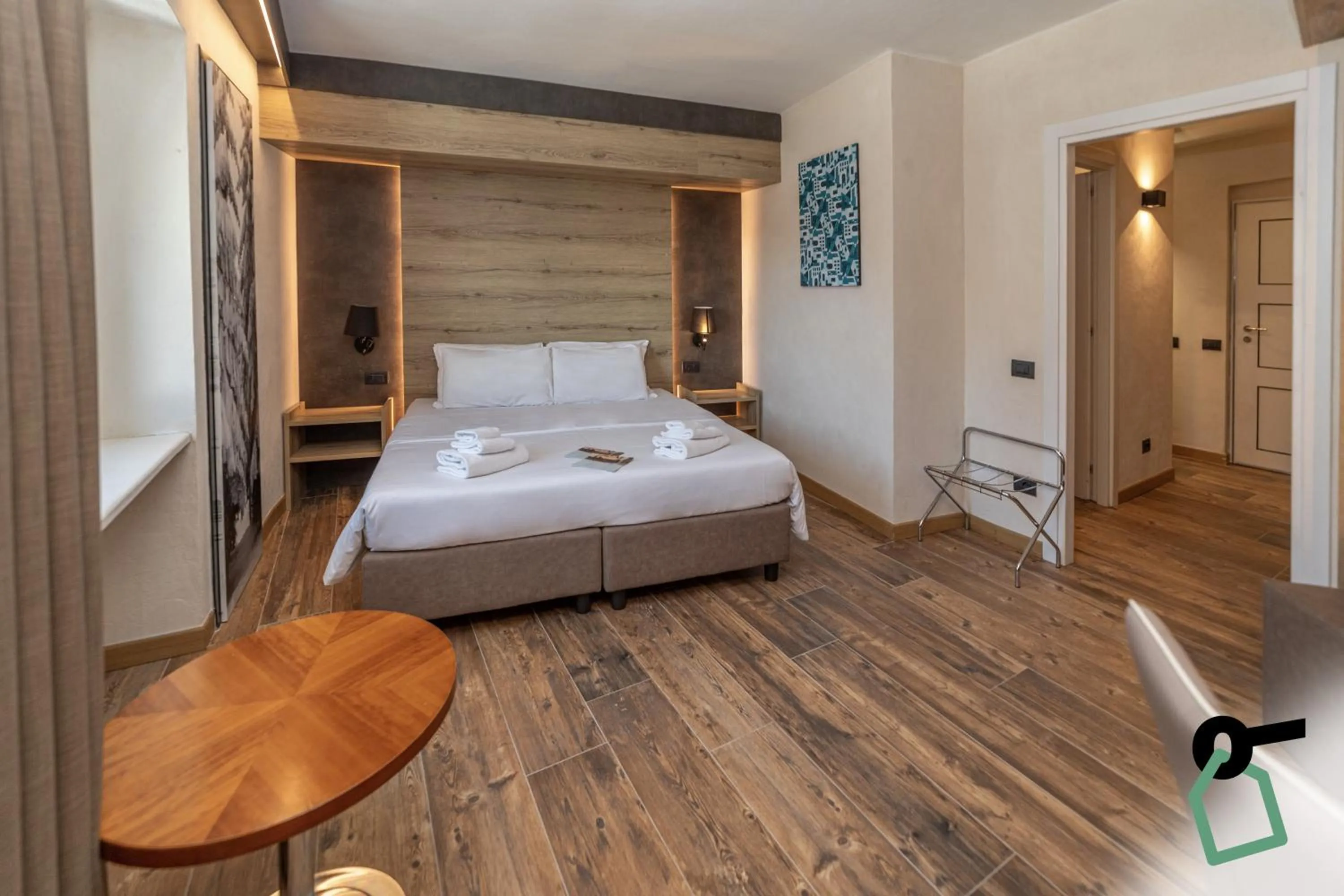 Bedroom, Bed in Hotiday Sauze Torre