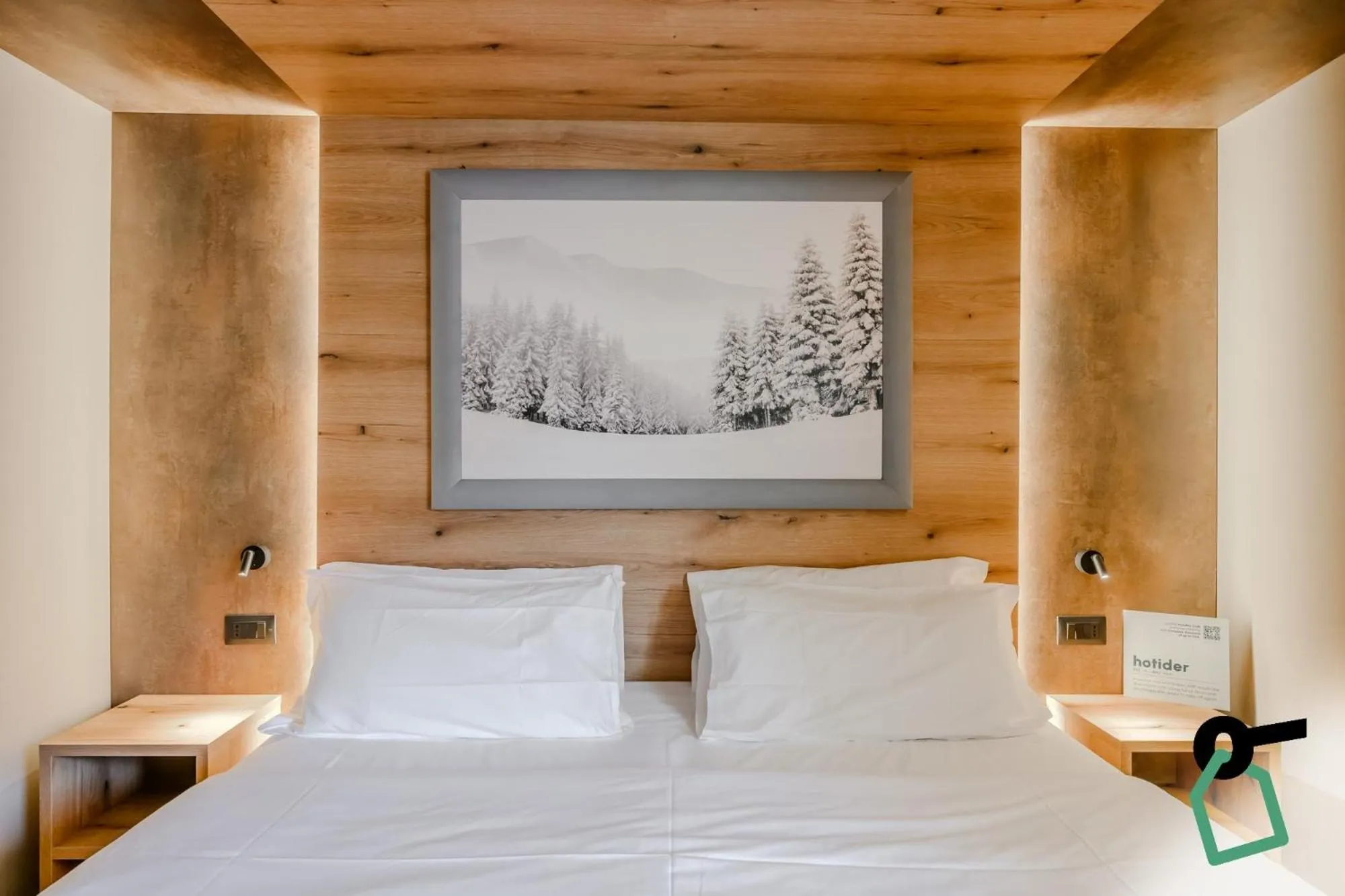 Bed in Hotiday Sauze Torre