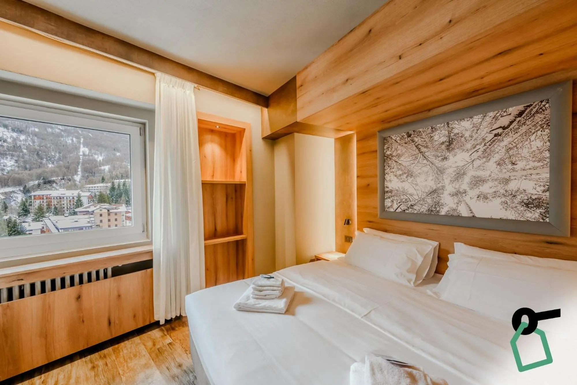 Bedroom, Bed in Hotiday Sauze Torre