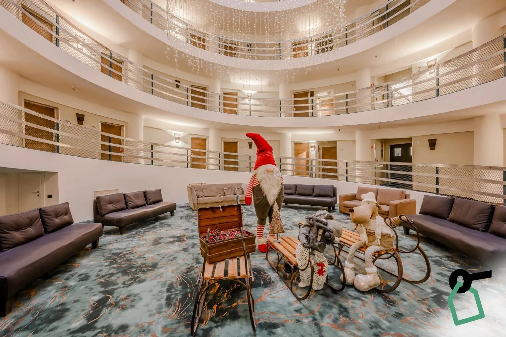 Living room in Hotiday Sauze Torre