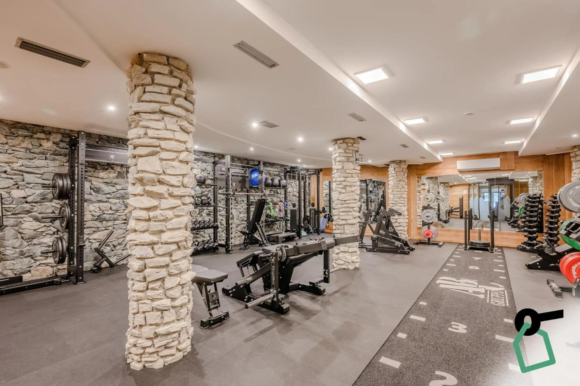 Fitness centre/facilities in Hotiday Sauze Torre