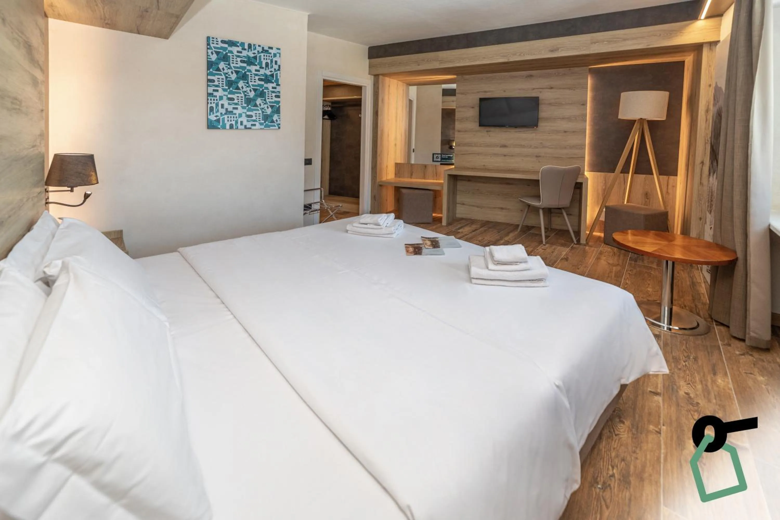 Bedroom, Bed in Hotiday Sauze Torre