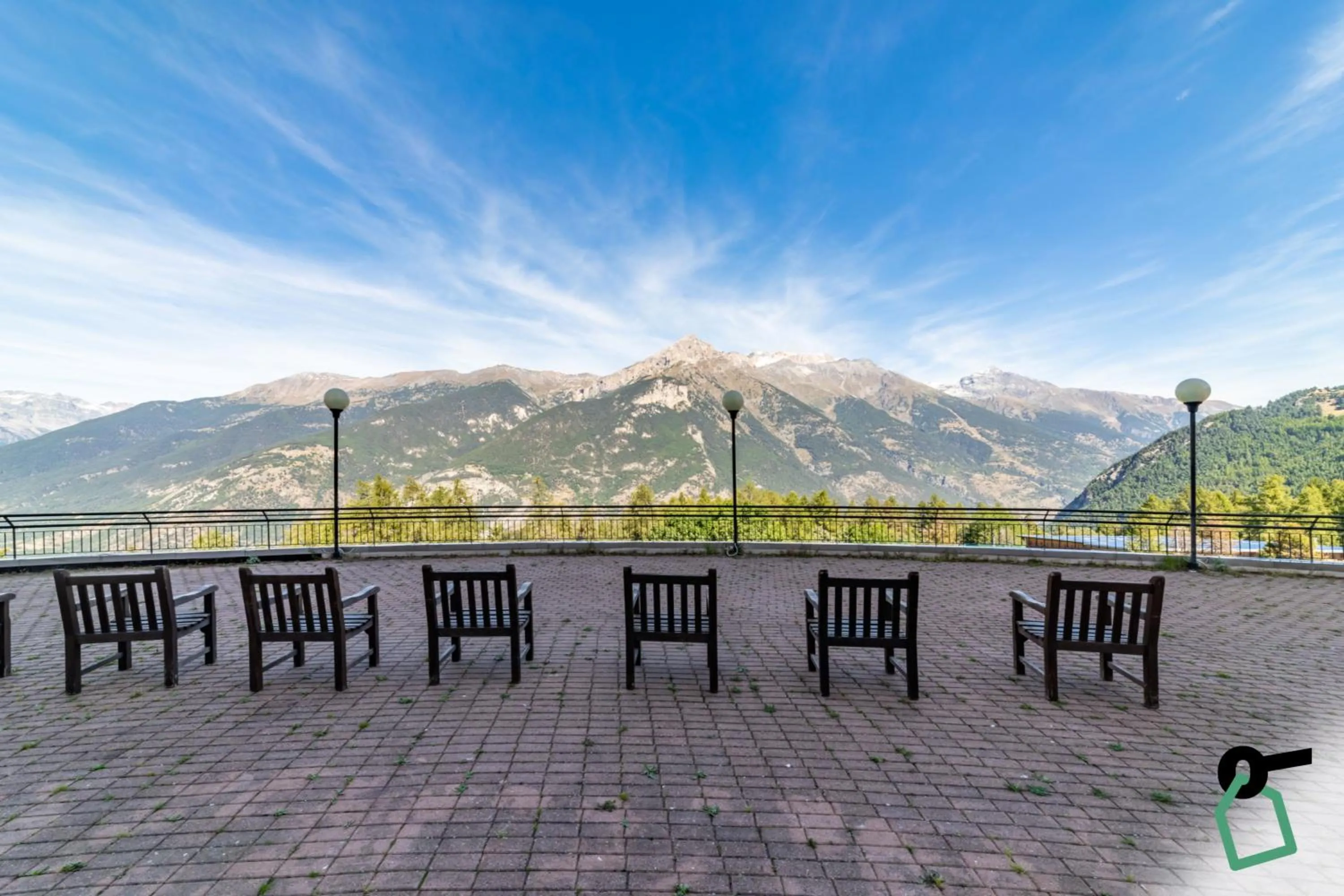 Mountain view in Hotiday Sauze Torre