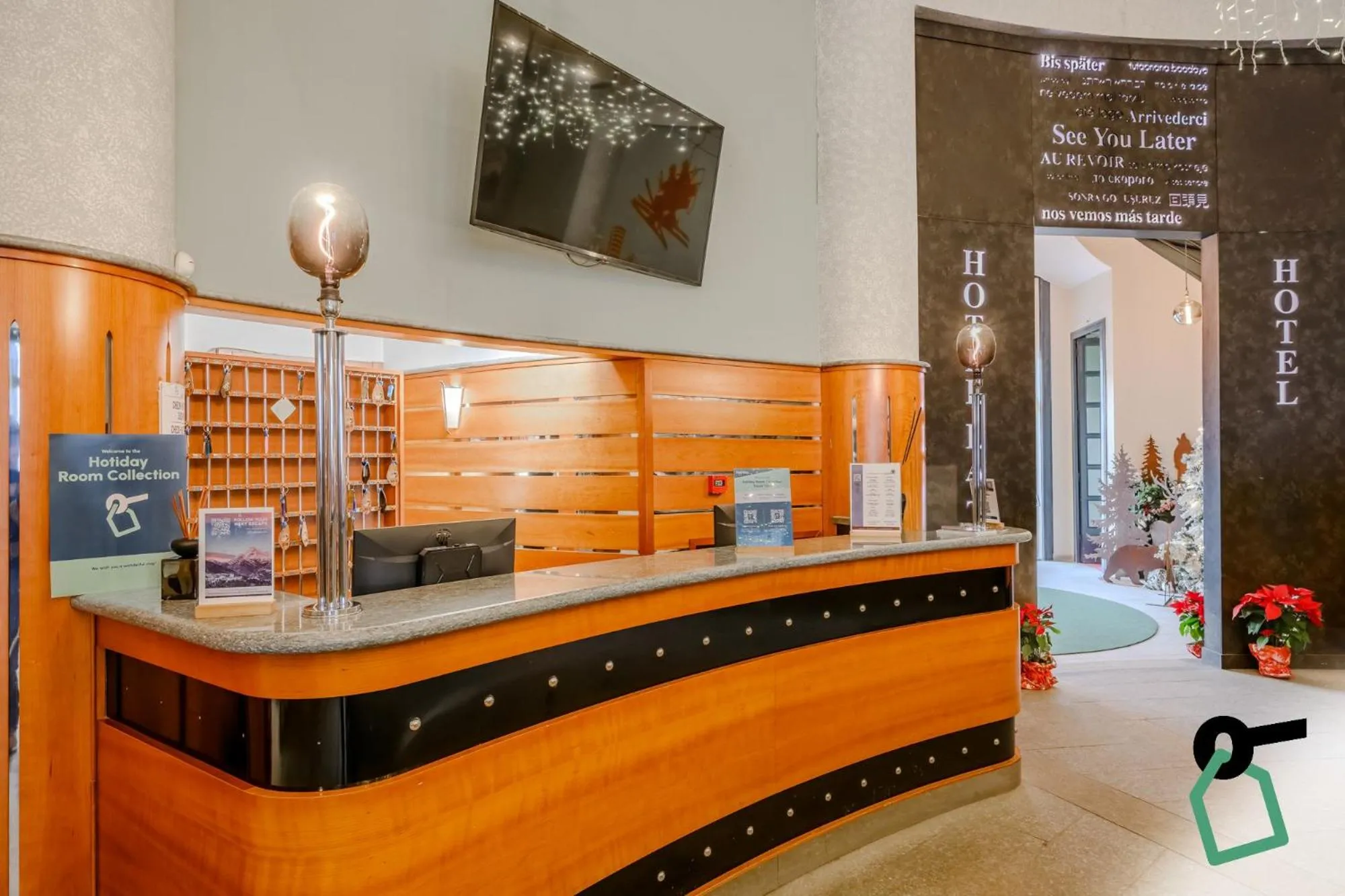 Lobby or reception in Hotiday Sauze Torre