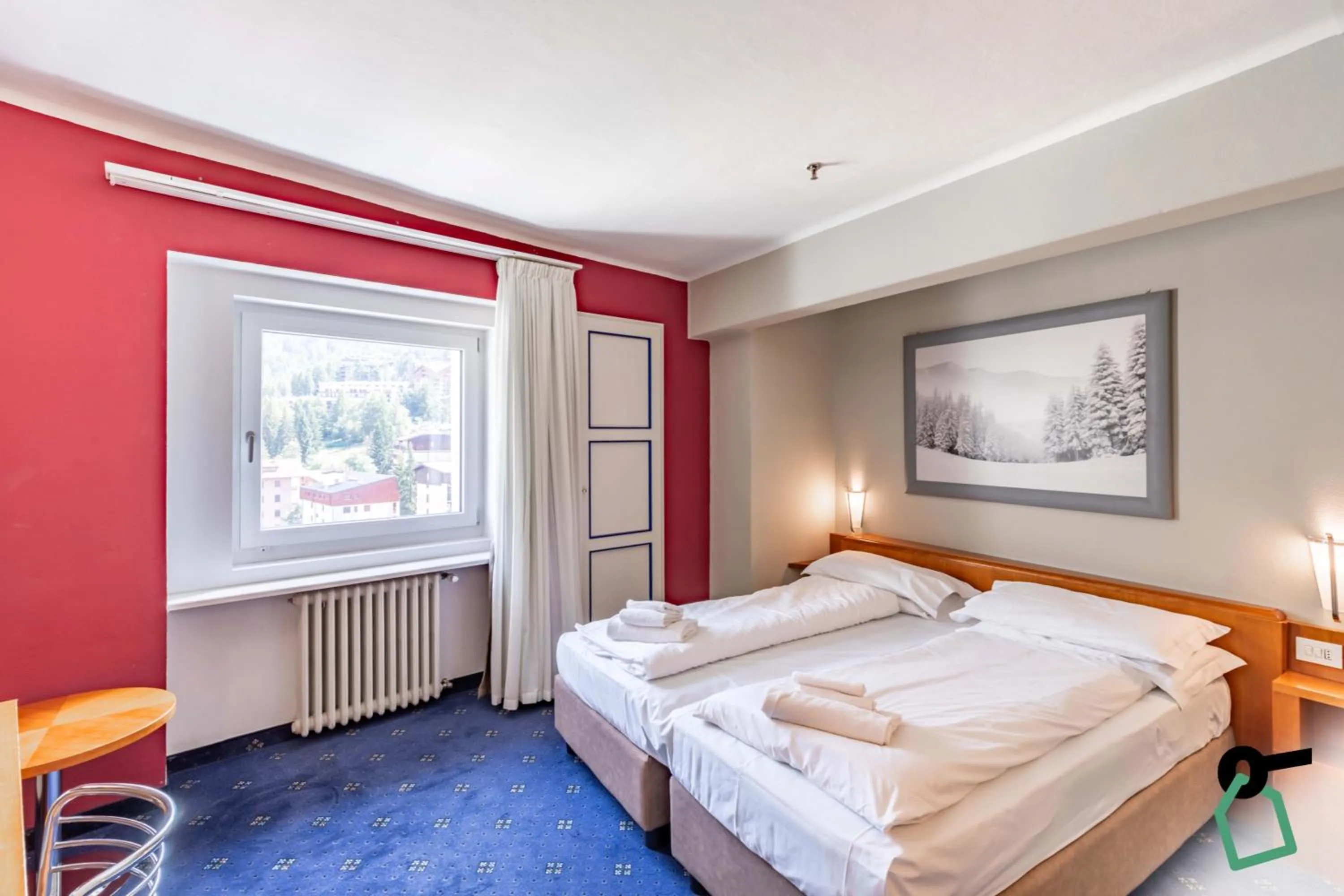 Bed in Hotiday Sauze Torre