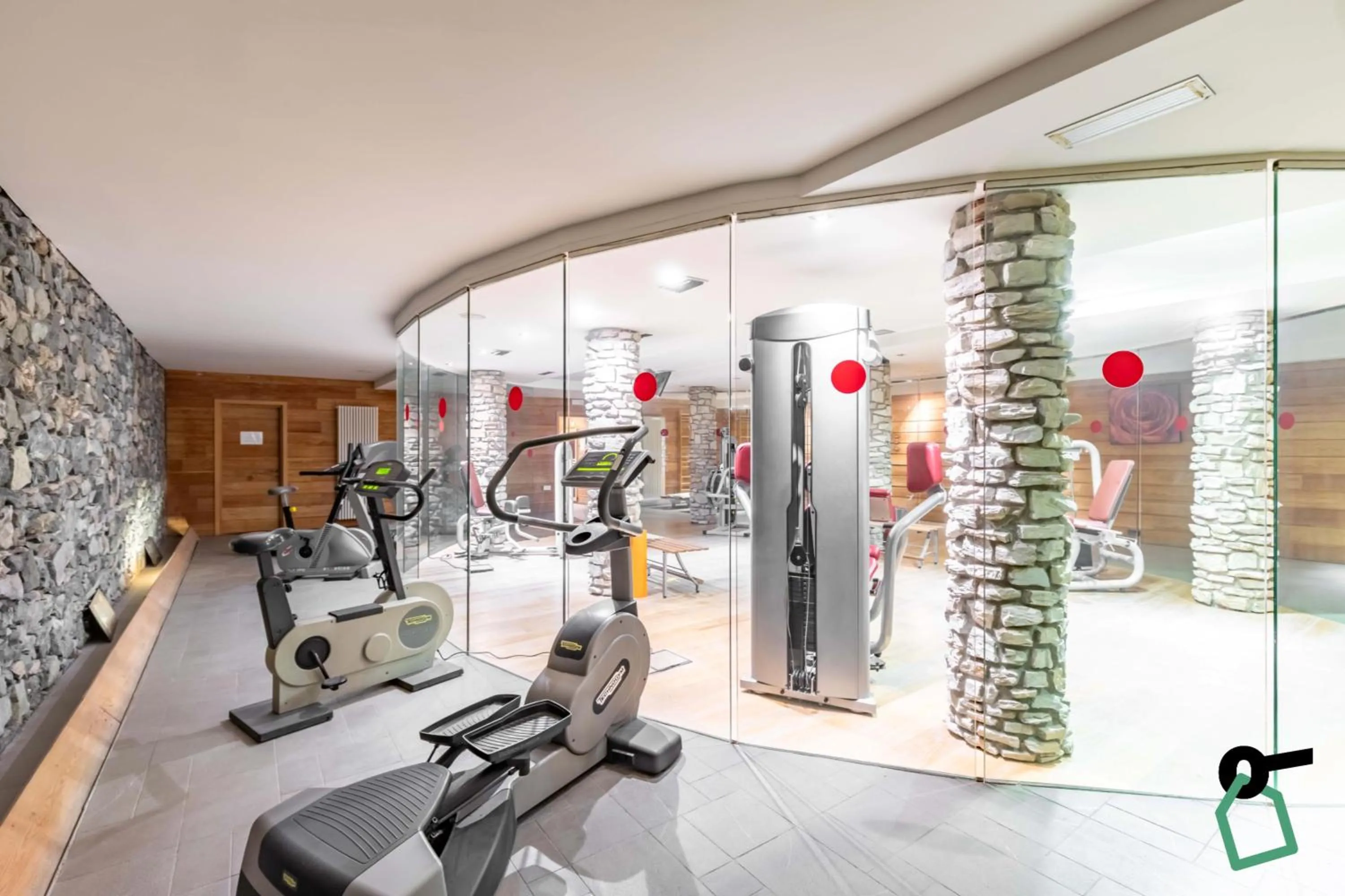 Fitness centre/facilities in Hotiday Sauze Torre