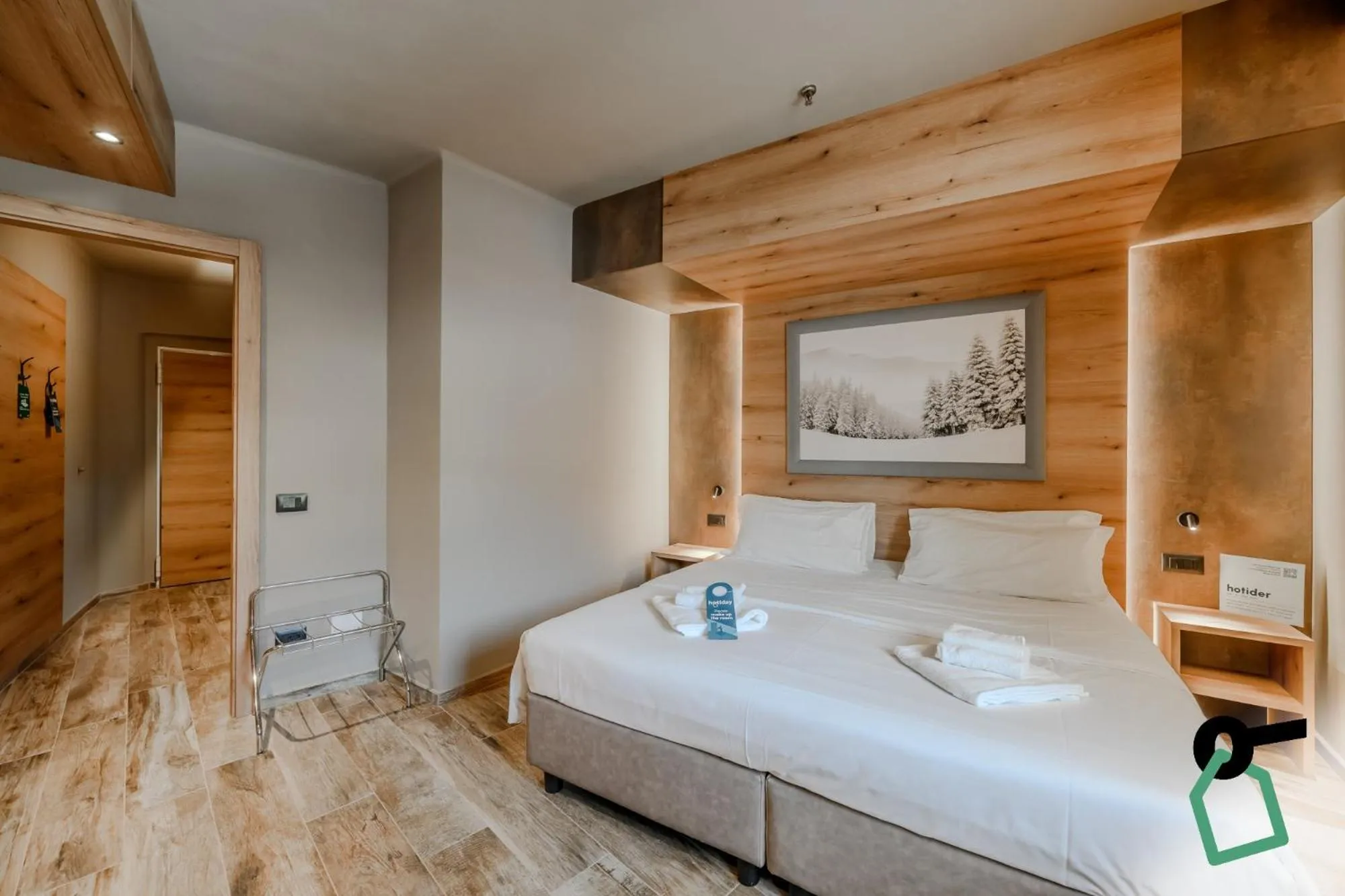 Bed in Hotiday Sauze Torre