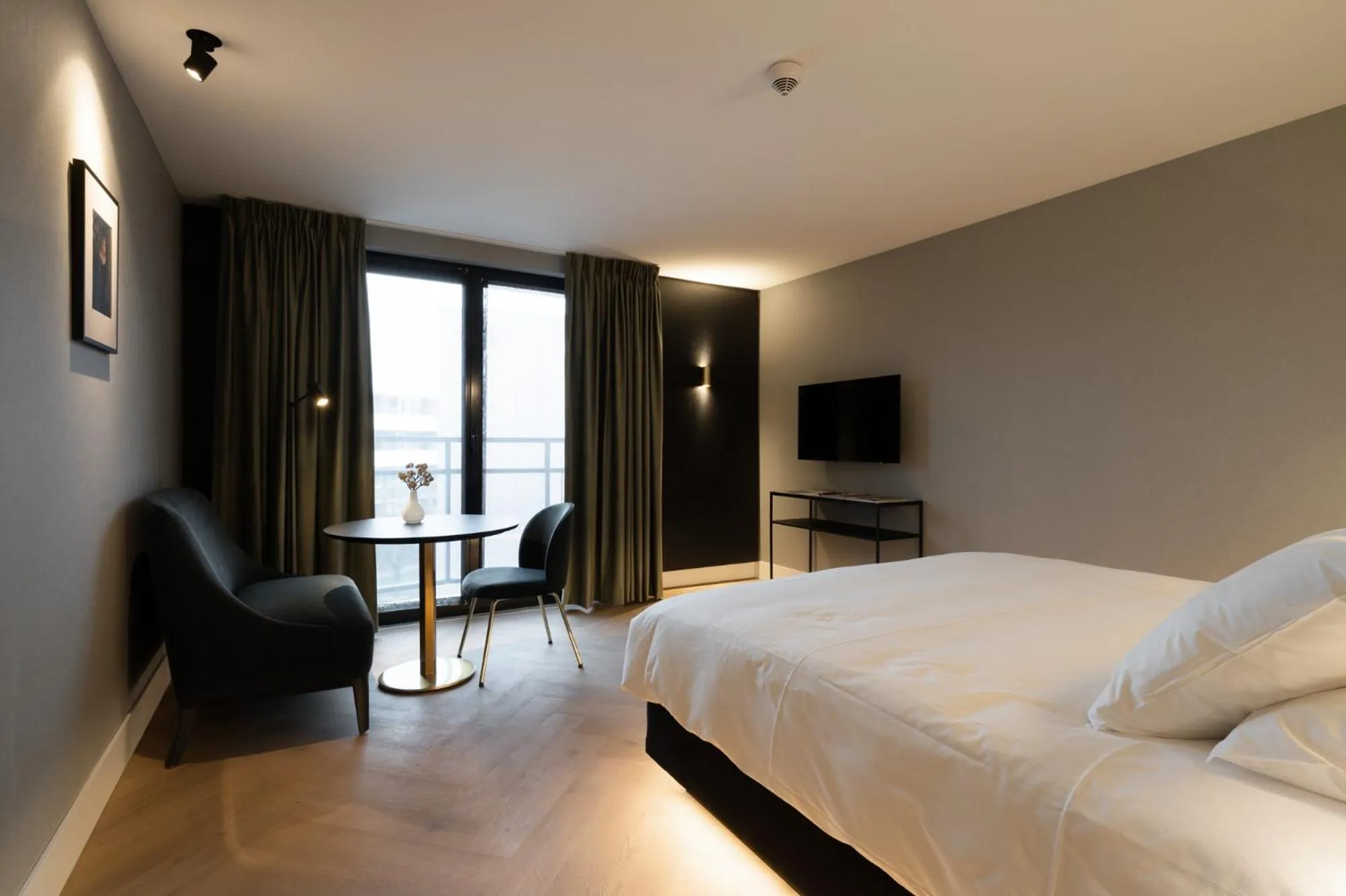 Bed in Van der Valk TheaterHotel De Oranjerie