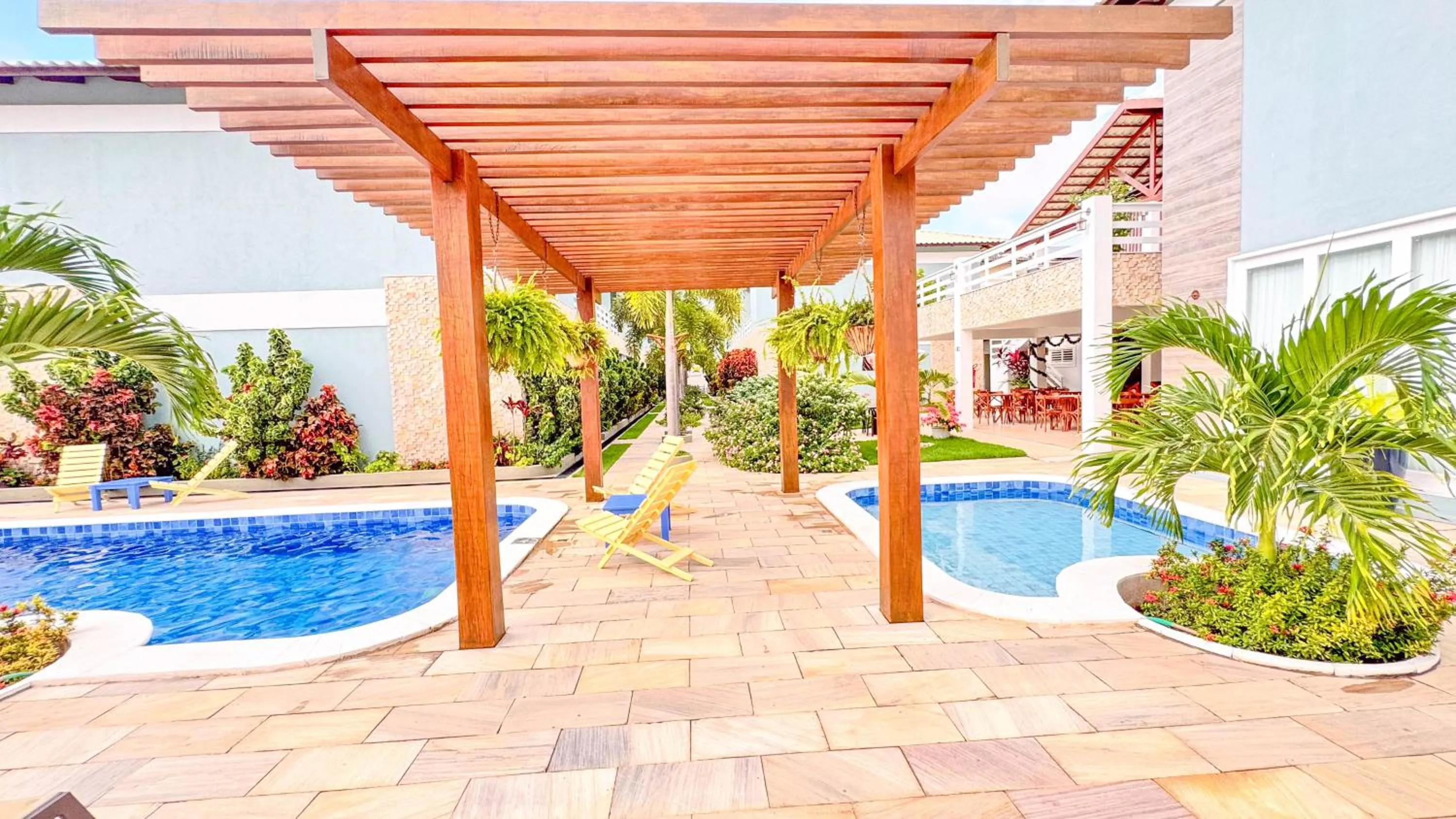 Property building in Pousada Diane