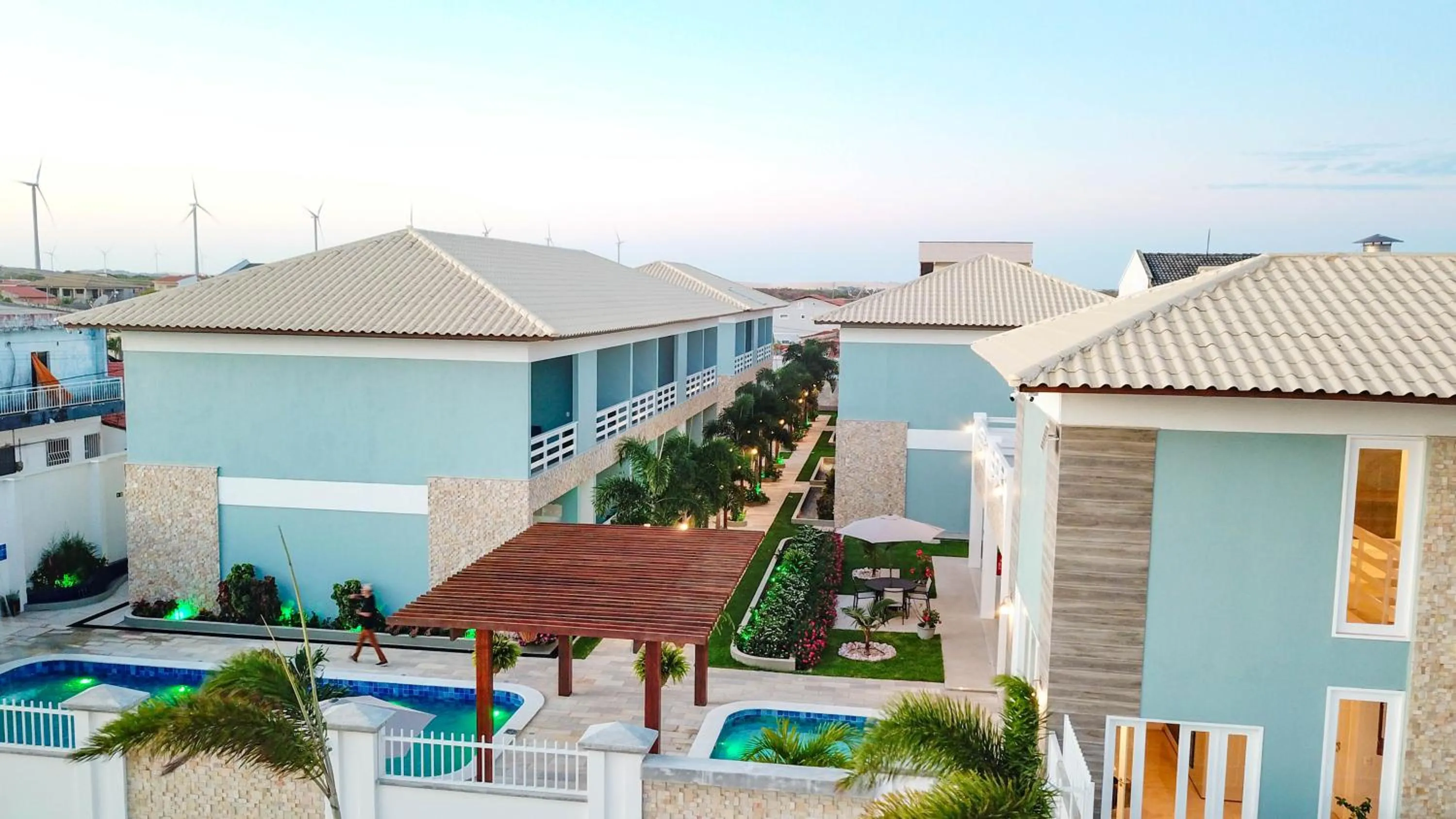 Property building in Pousada Diane