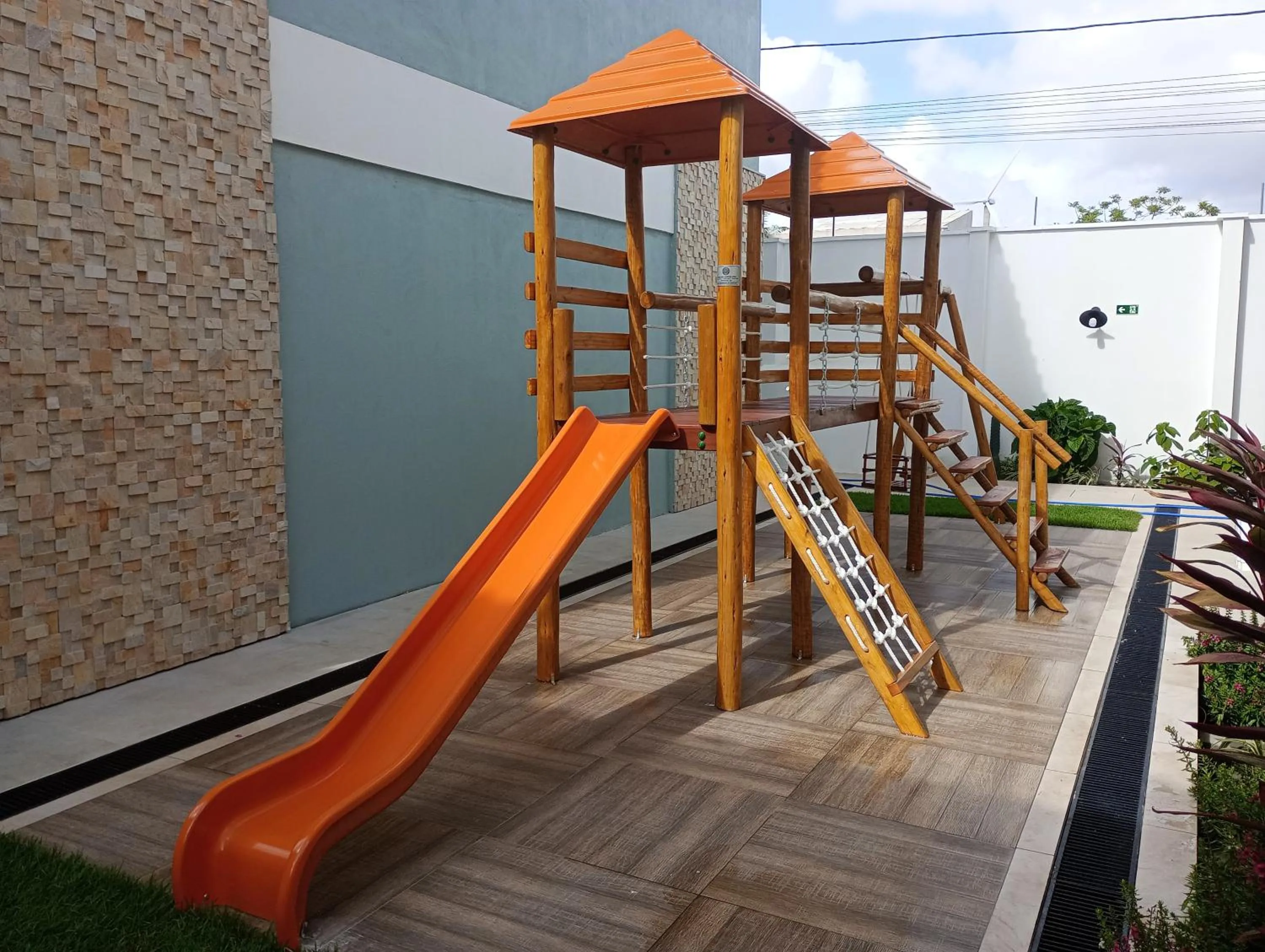 Children play ground in Pousada Diane