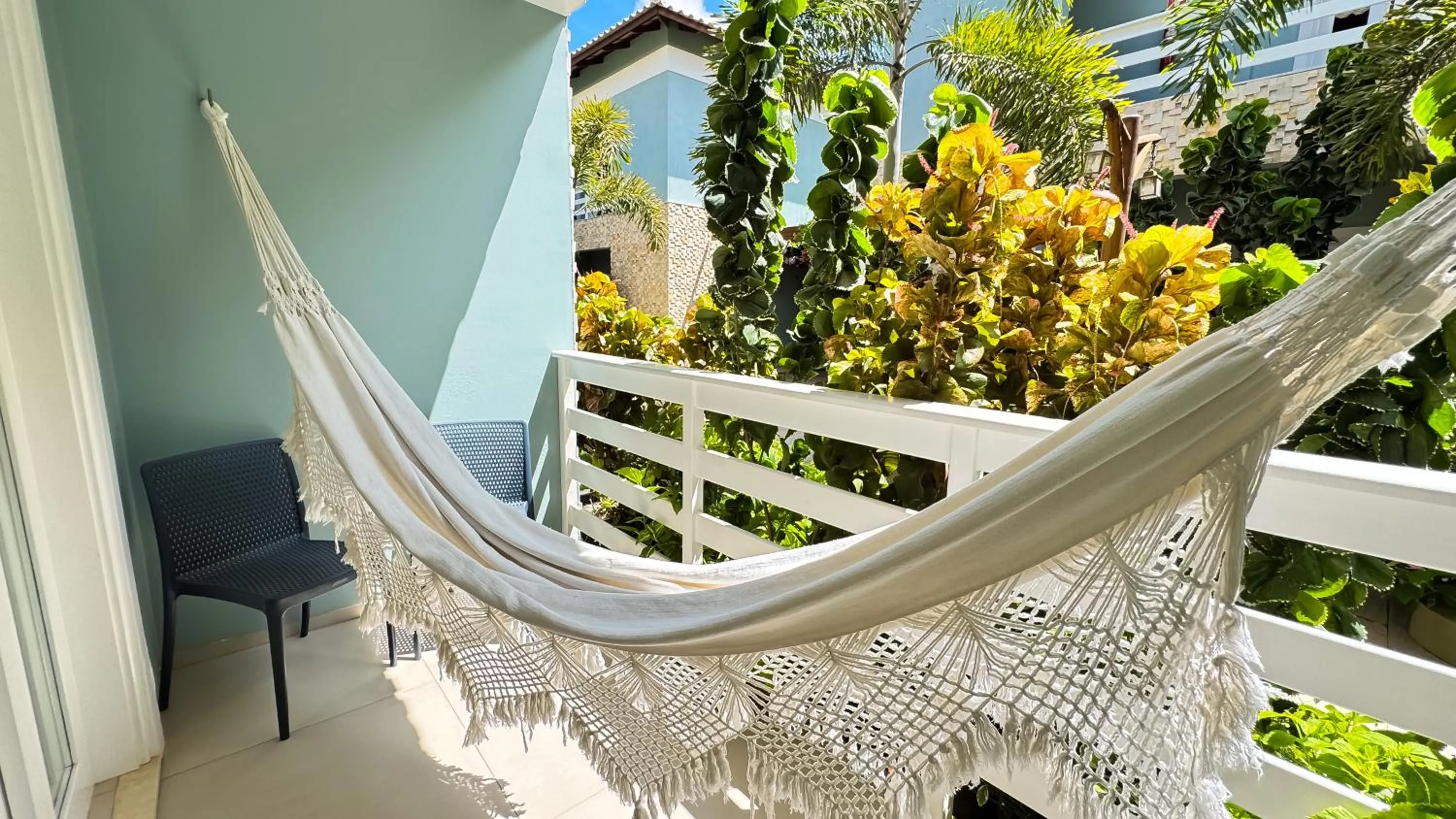 Balcony/Terrace in Pousada Diane