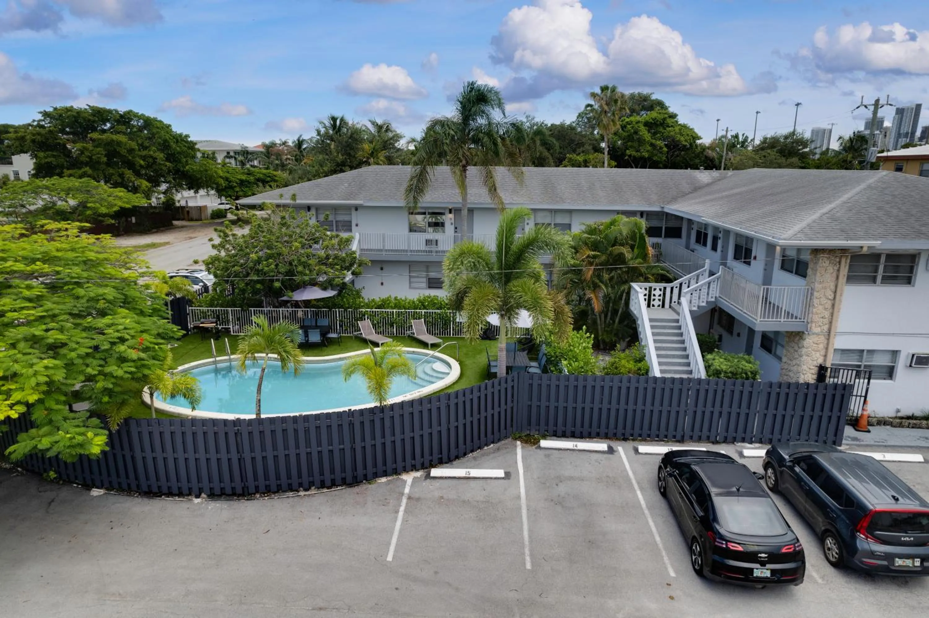 Property building in Holiday Park Apartments by Lowkl