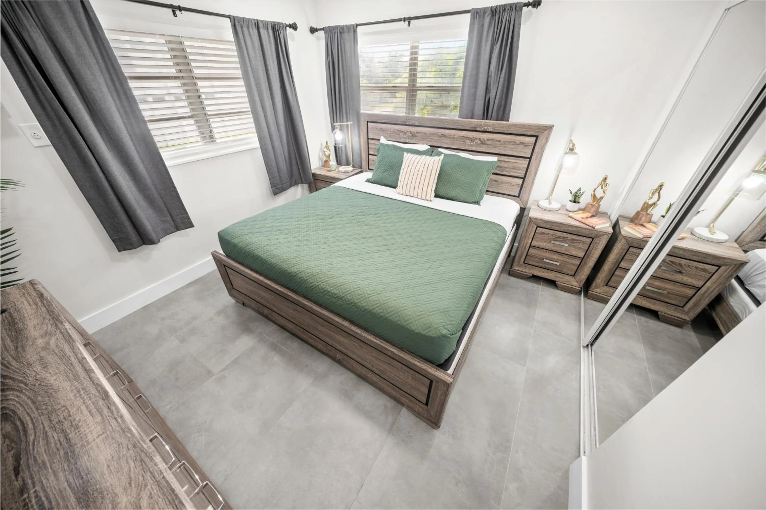 Bed in Holiday Park Apartments by Lowkl