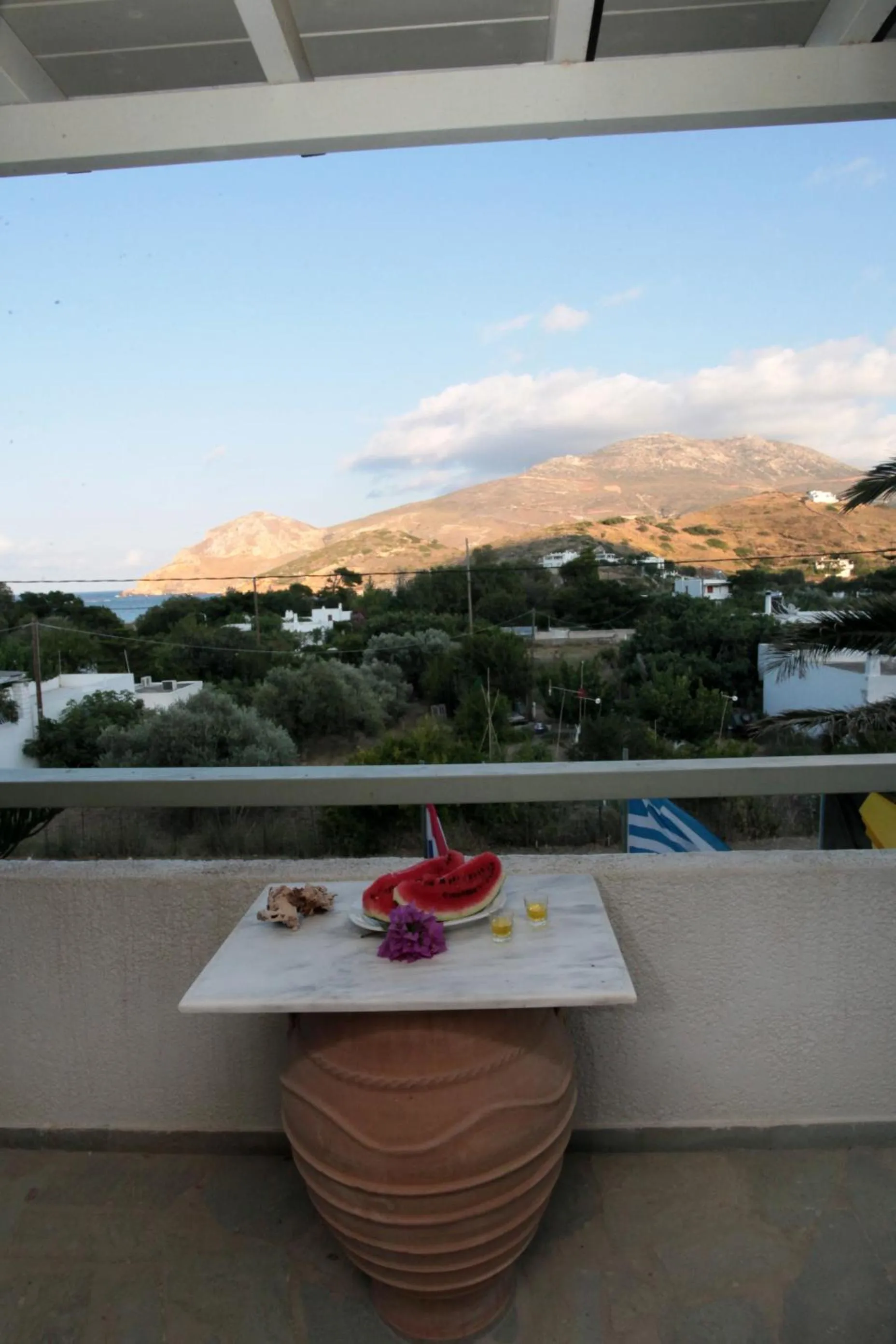 Balcony/Terrace in Achilleion Hotel