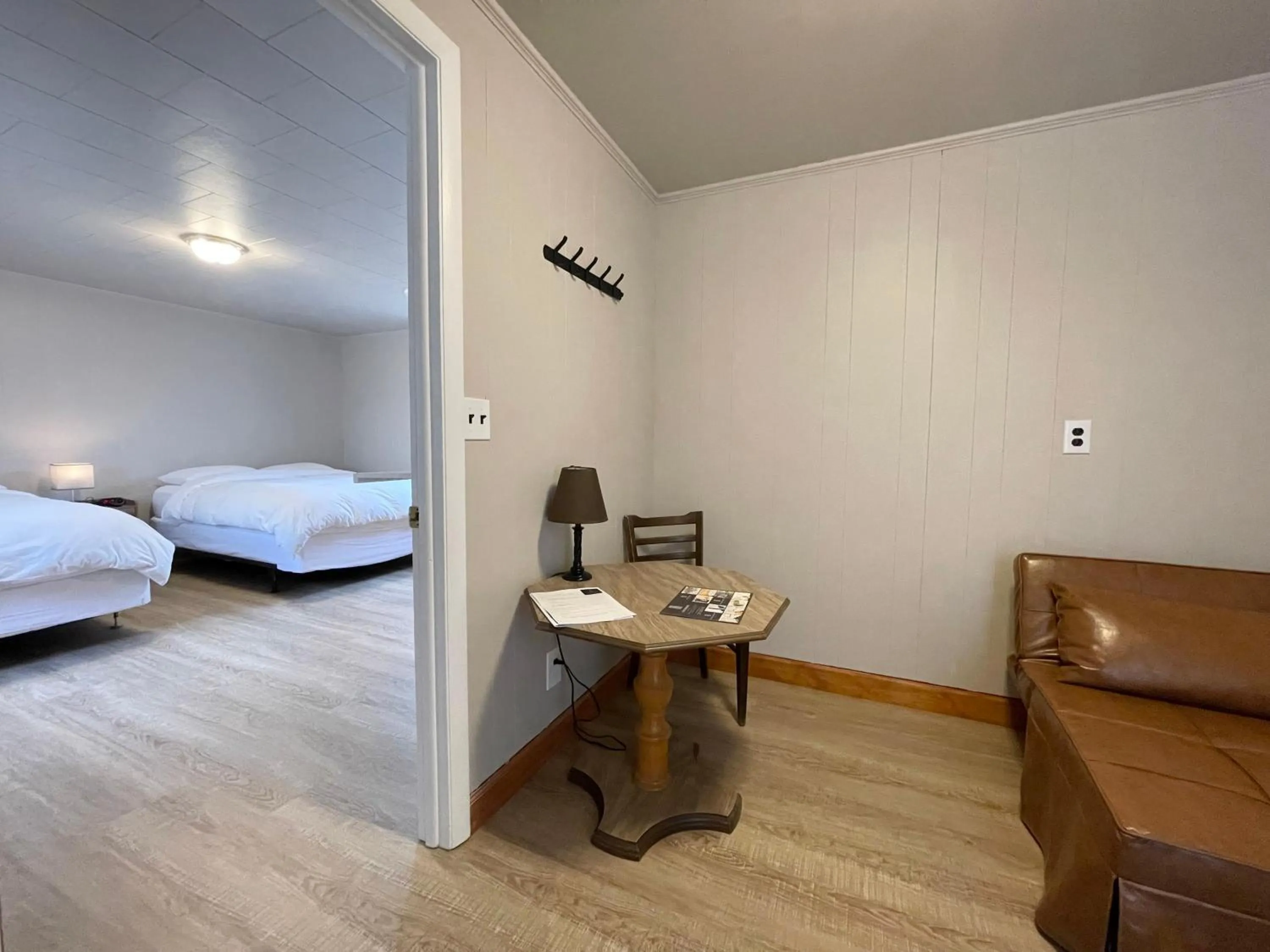 Bed in Star Gate Motel