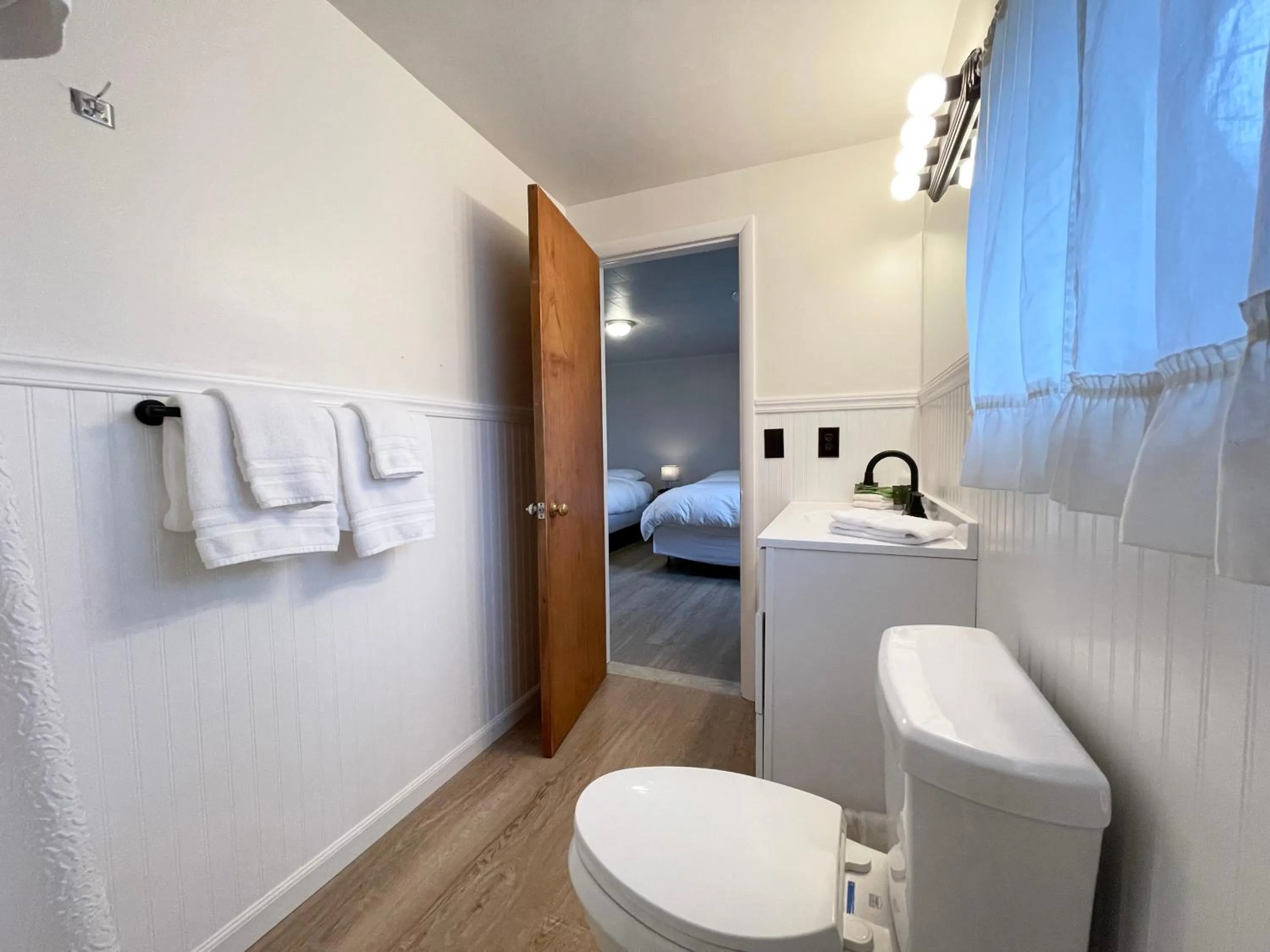 Toilet in Star Gate Motel