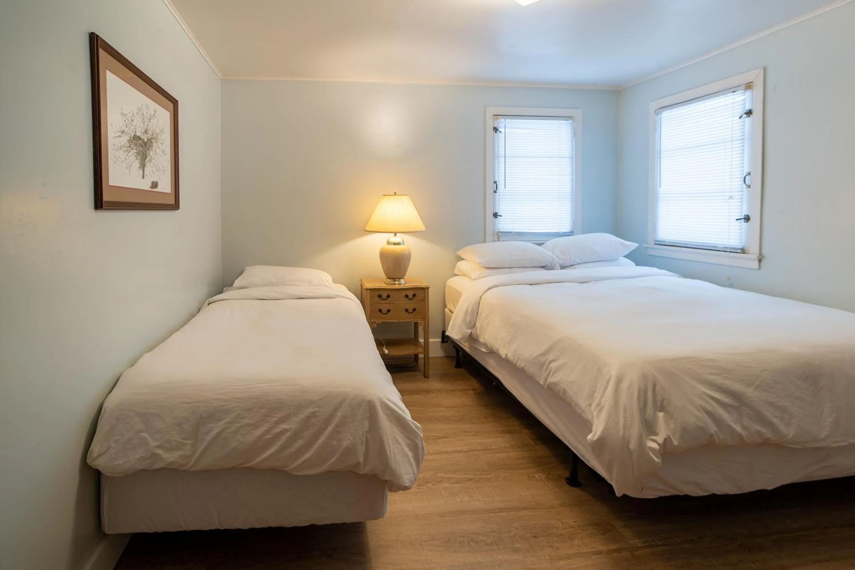 Bed in Star Gate Motel