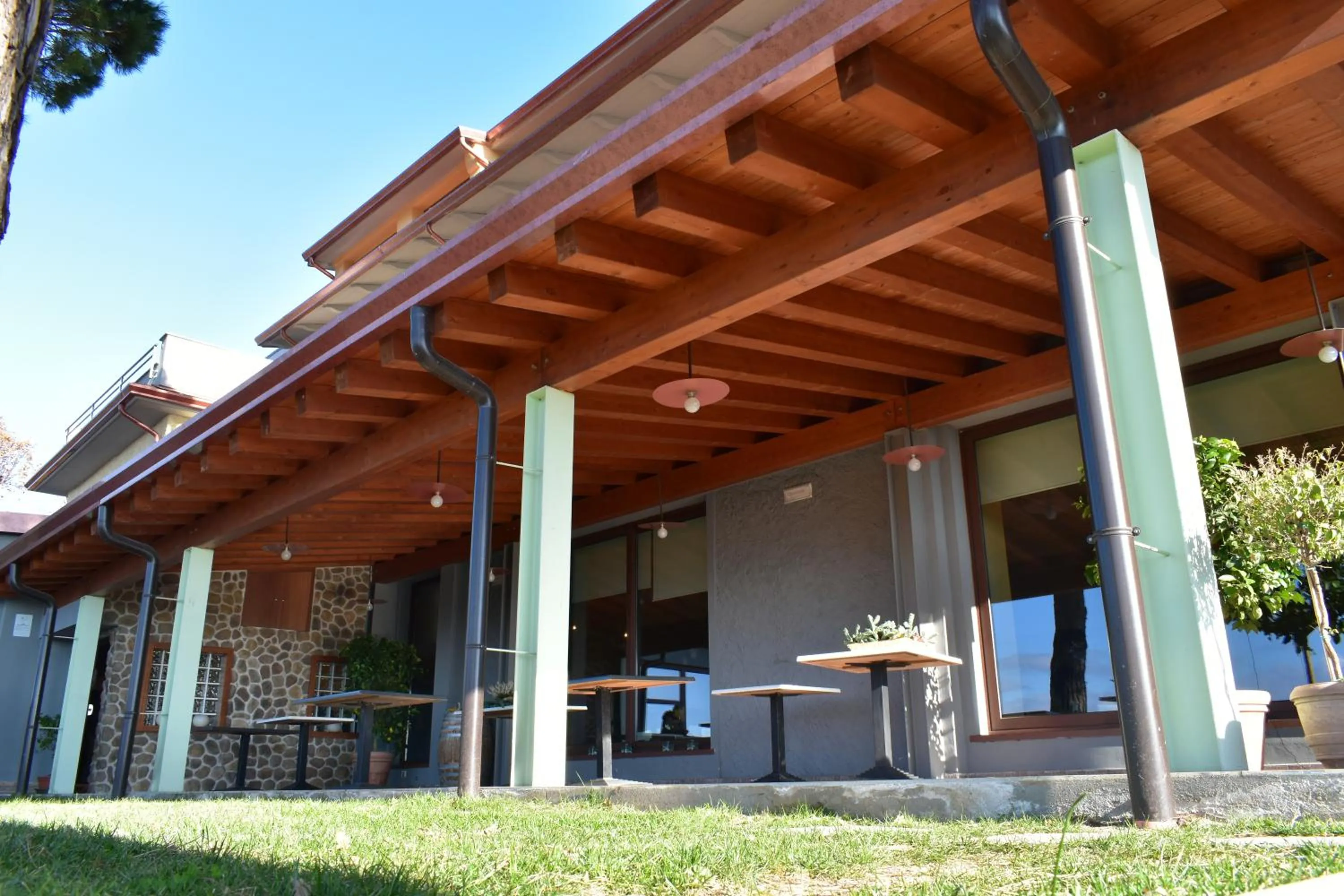 Facade/entrance in La Trigola